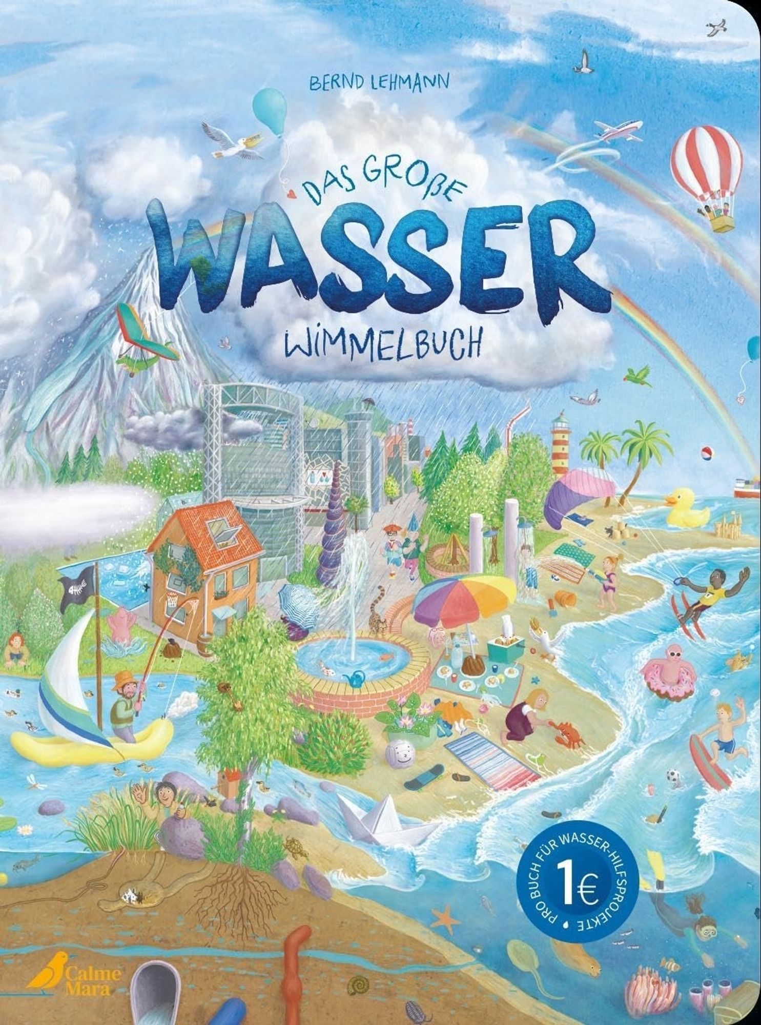 |Buchwerbung| – Das große Wasser-Wimmelbuch –  Wasser ist Leben und Lebensraum: Eine wimmelige Entdeckungsreise durch die Welt des Wassers…