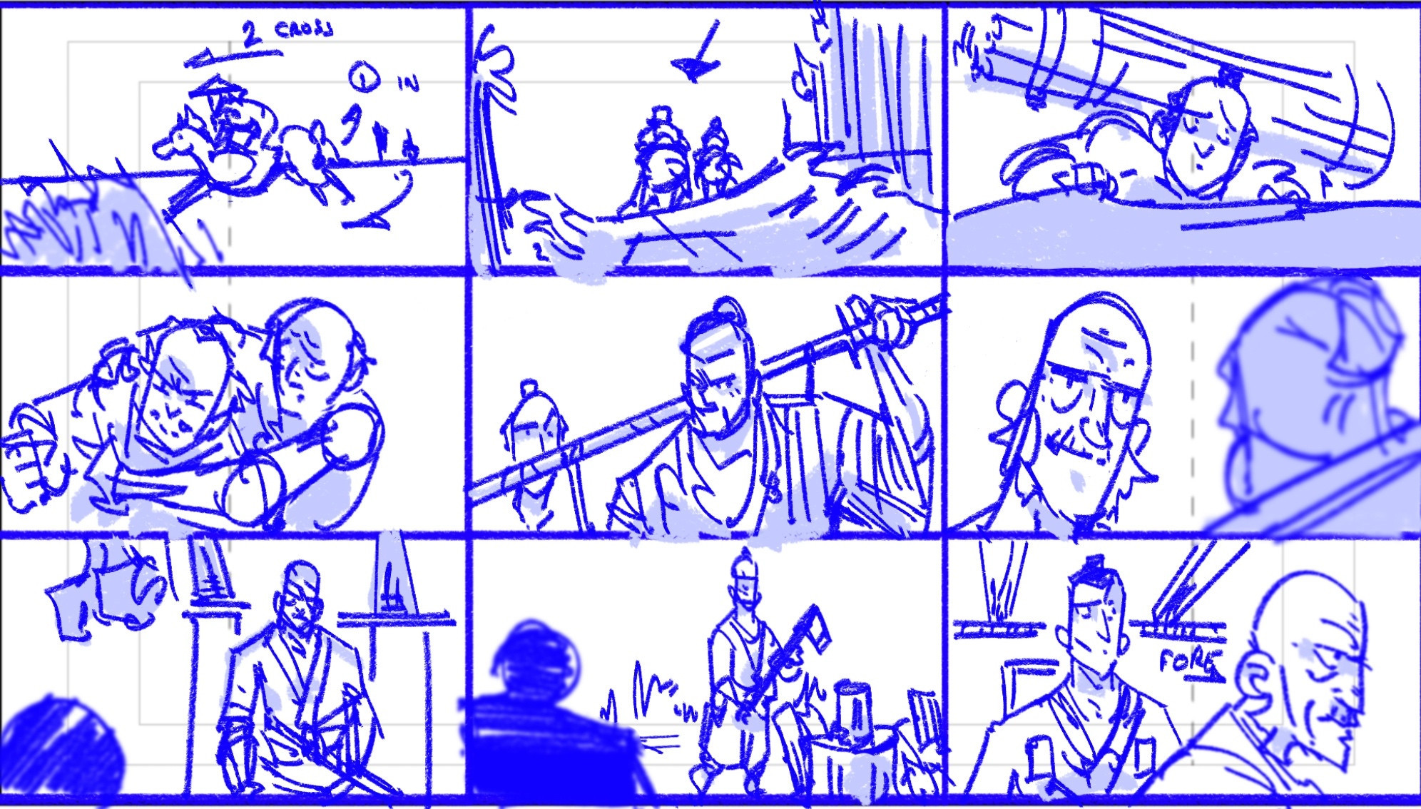 Seven samurai studies