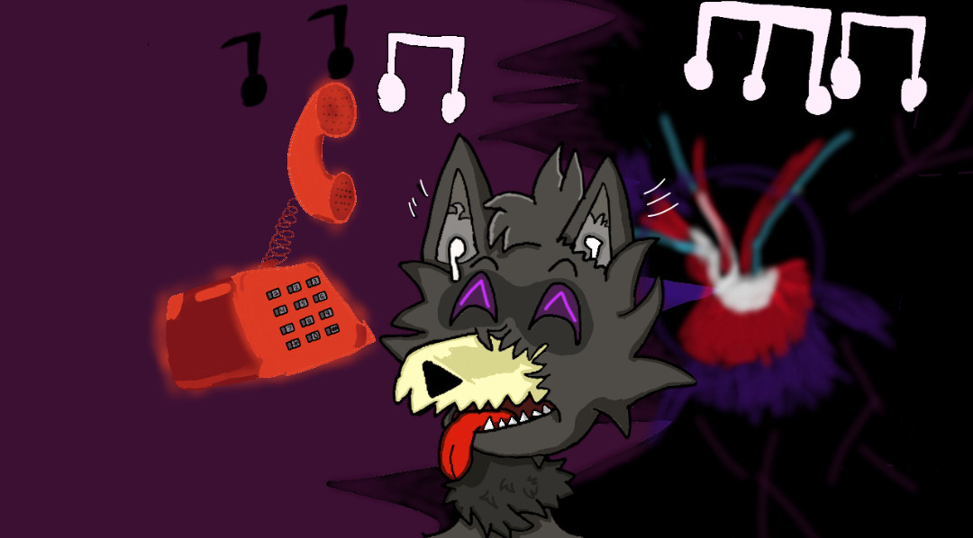 And a drawing I did for fun while listening to some songs

(Lemon Demon - Spirit phone, Red Vox - Visions and afterthoughts)