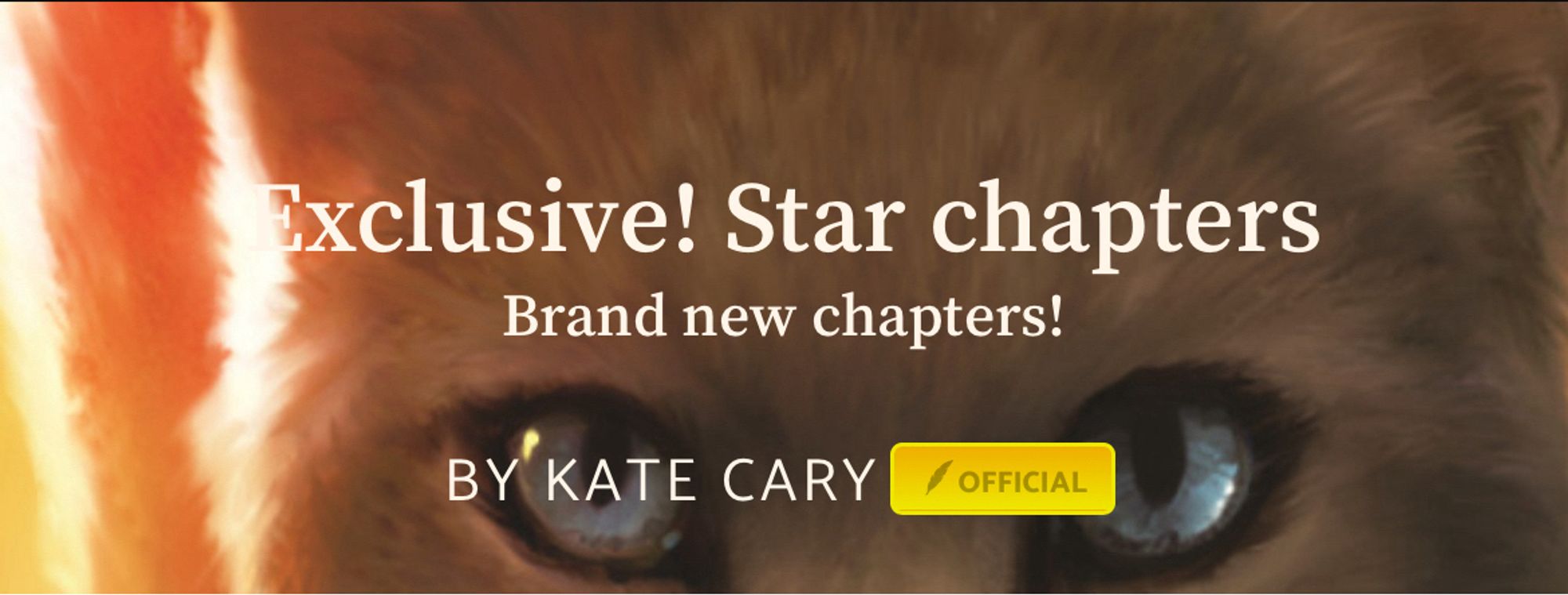 Article header that reads: Exclusive! Star chapters! Brand new chapters! By Kate Cary