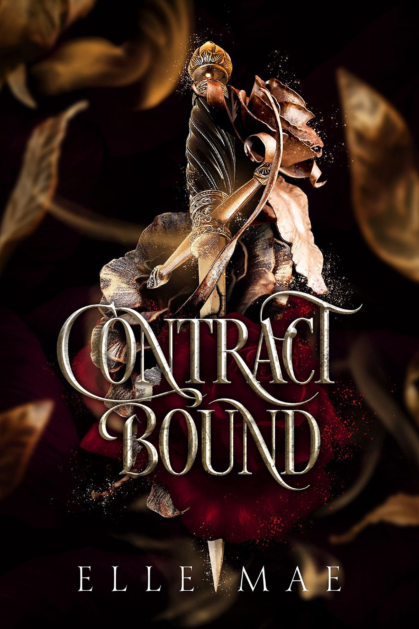 The cover for the book Contract Bound by Elle Mae