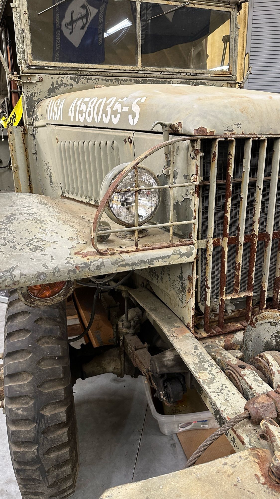 The Deuce or “truck 2 and a 1/2 ton” was one of work horse of the American and allied services.