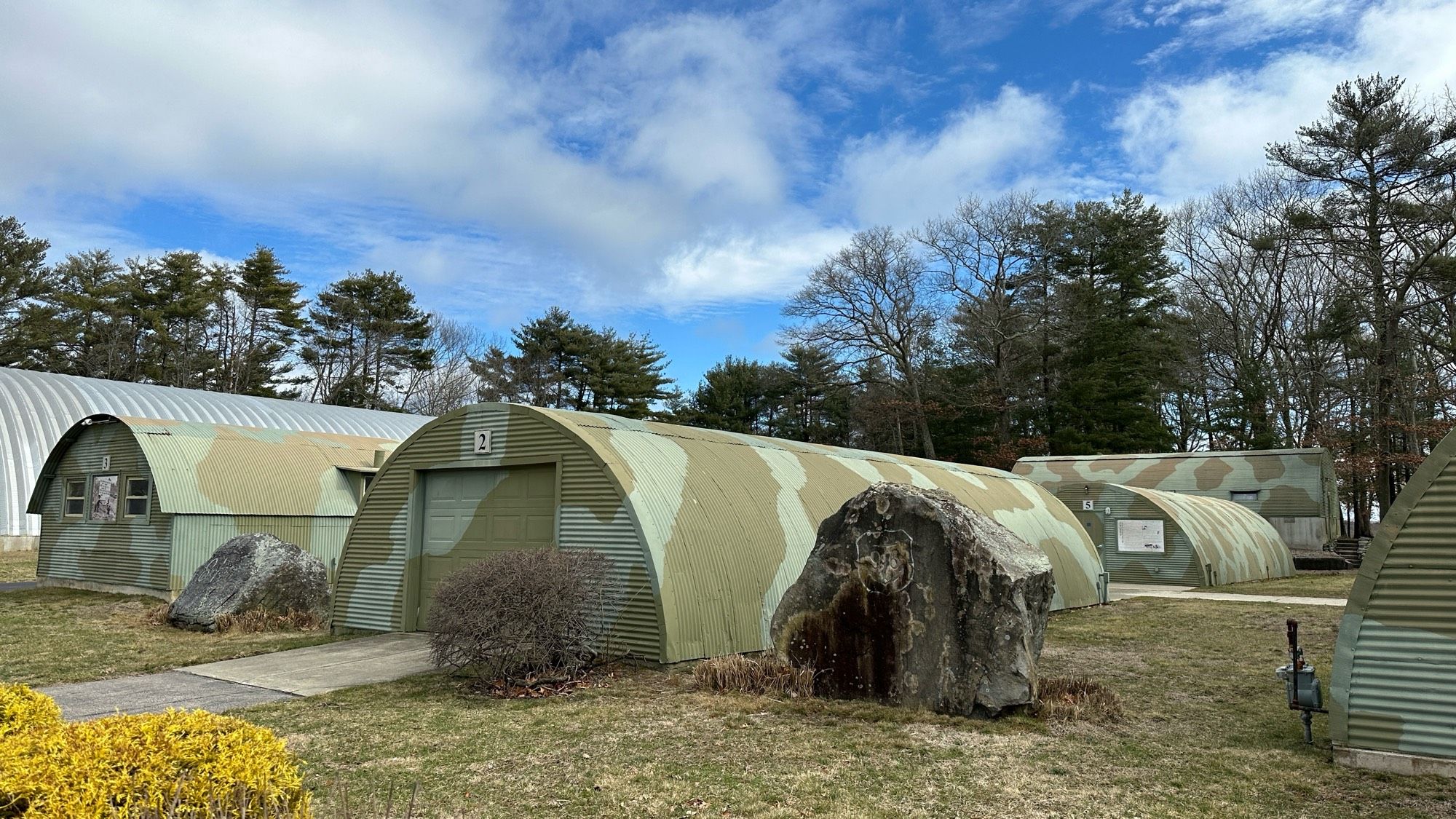 Quonset Huts developed for use during WW2 are still found in use today developed in 2 months and put in use right away 80 years ago