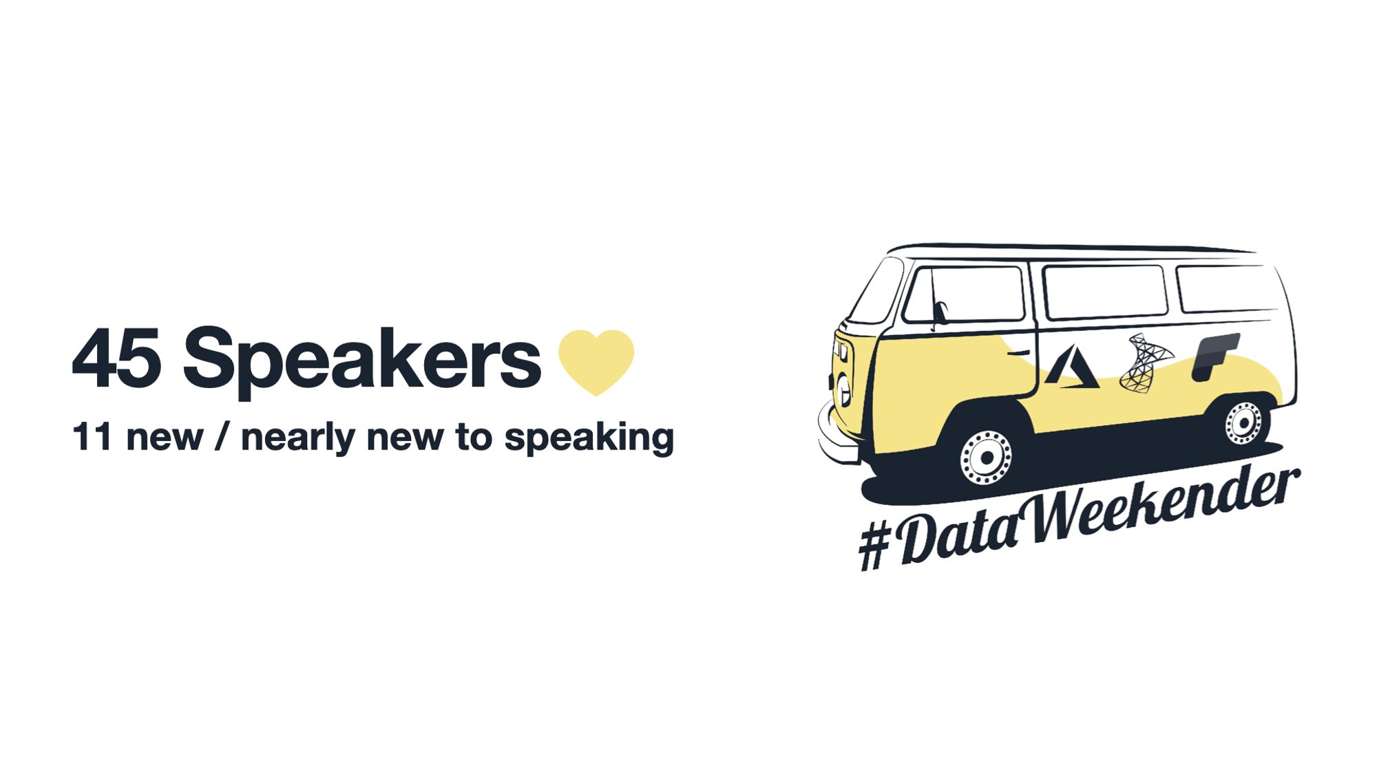 45 speakers, 11 new or nearly new to speaking