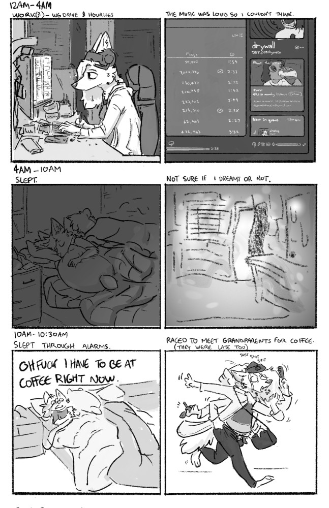 Hourly Comic Day 2024, part 1