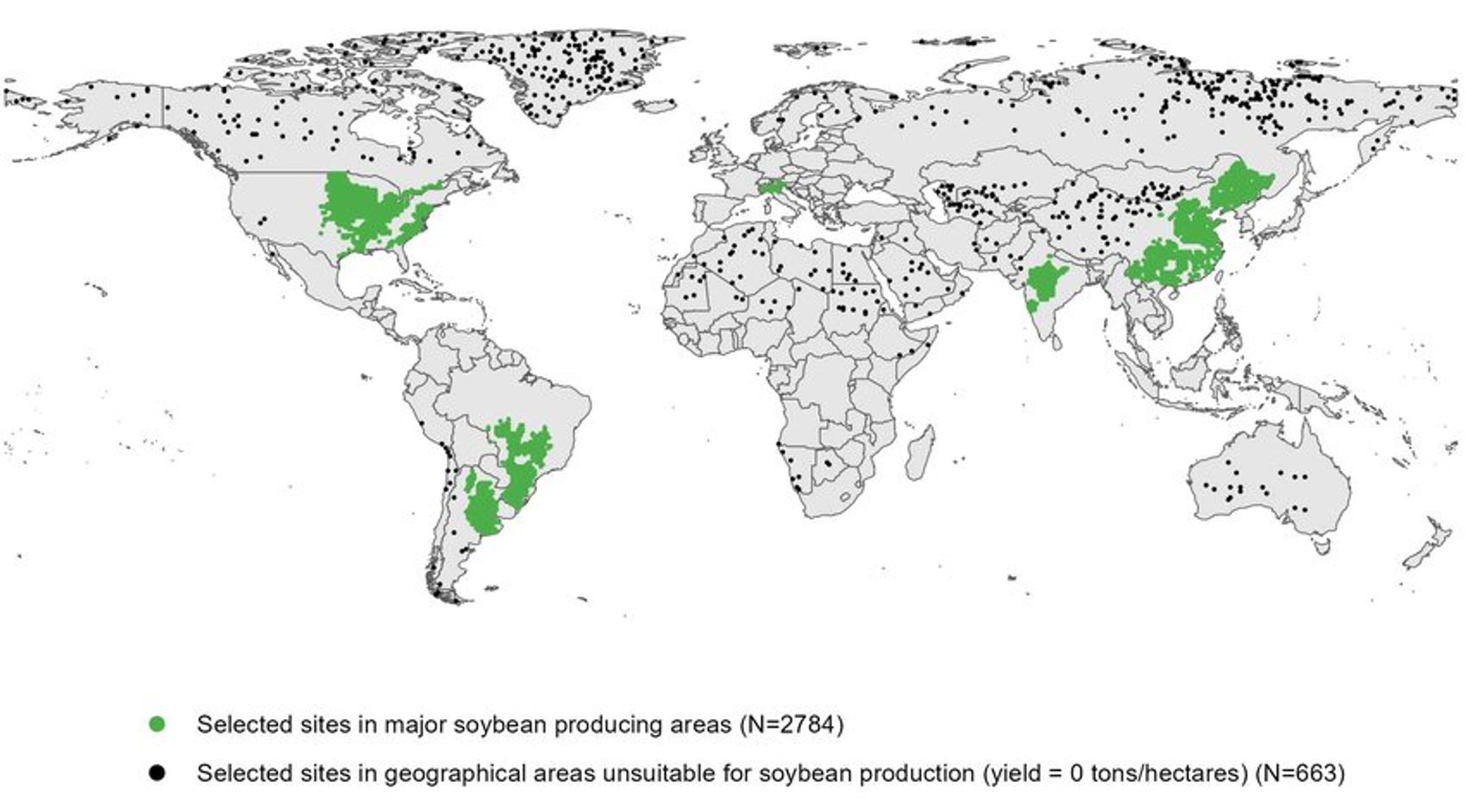 Sites included for analyses. Chen et al 2024 Environ. Res. Lett. https://doi.org/10.1088/1748-9326/ad42b5