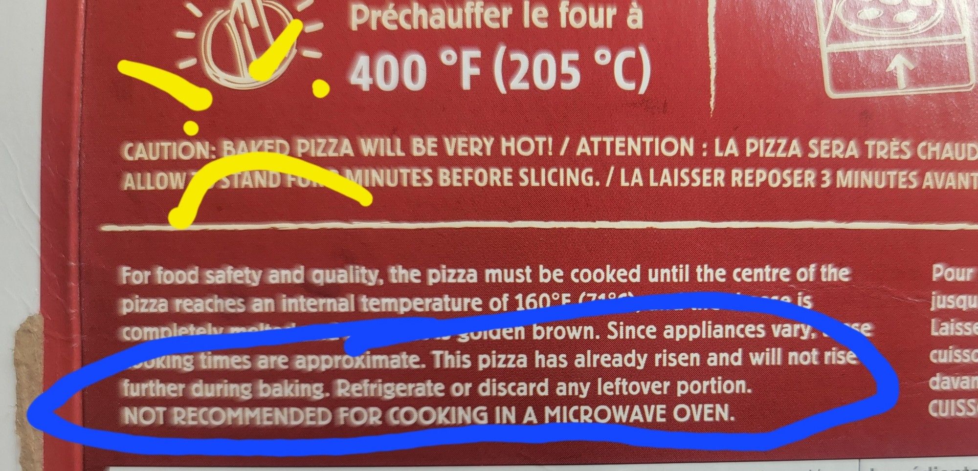 THIS PIZZA IS A LIE. A LIE