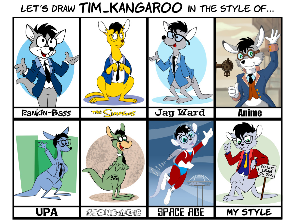 "Tim_Kangaroo Style Meme" by Tympany/Tim_Kangaroo