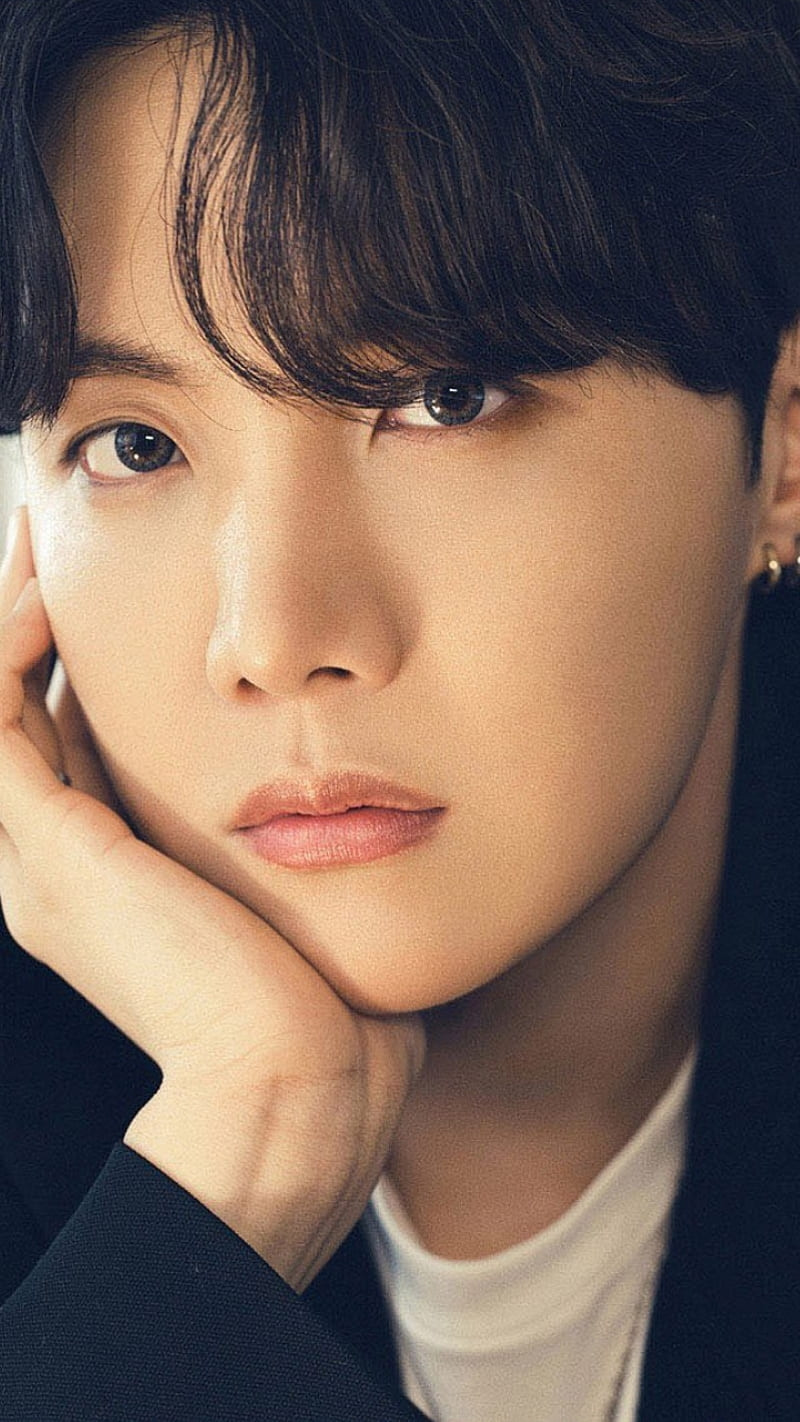 jhope of BTS looking like a Greek god.