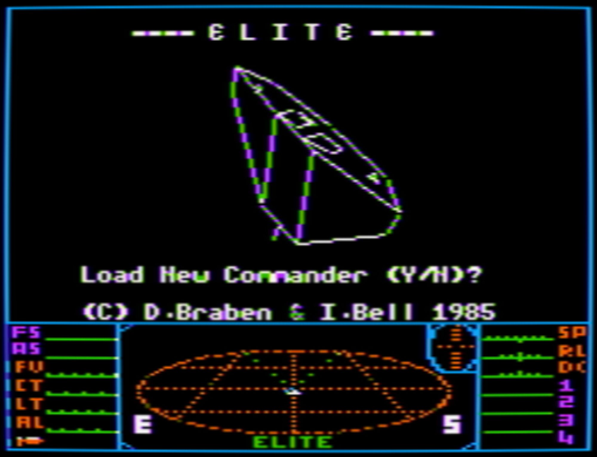 The version of Apple II Elite in the CODE binaries on the source disk