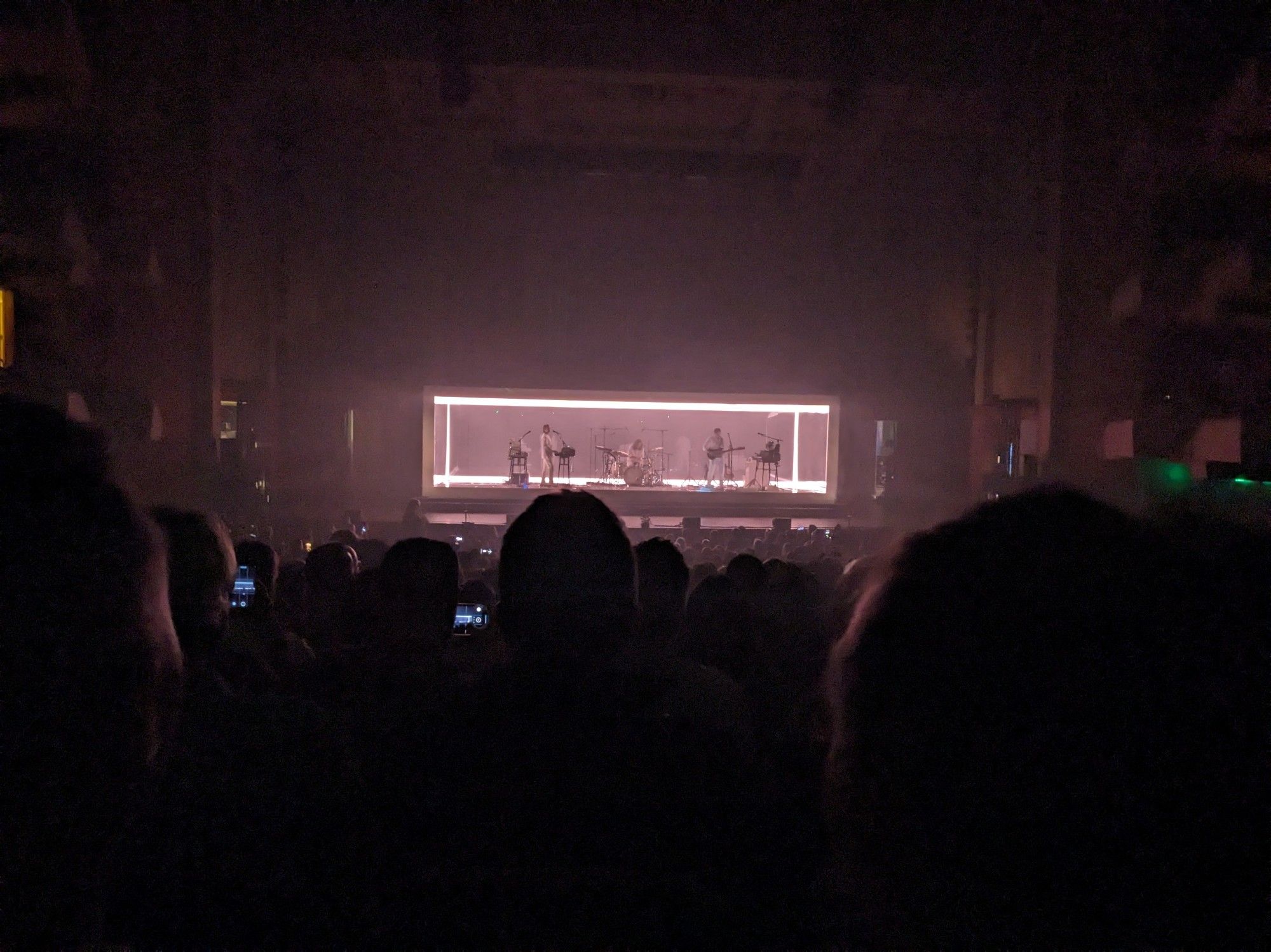 Air on stage at Benaroya Hall