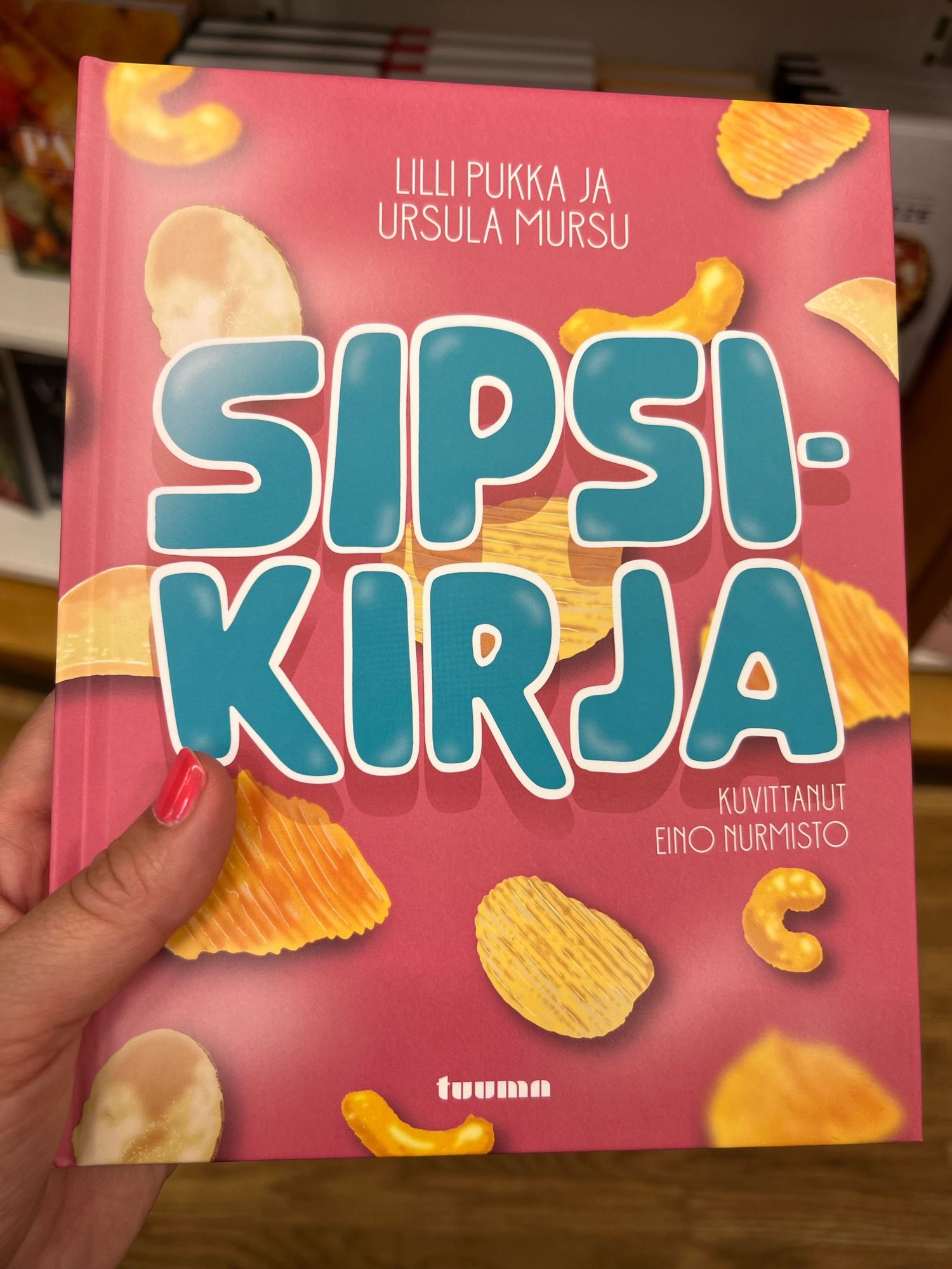 A book about crisps. In finnish.