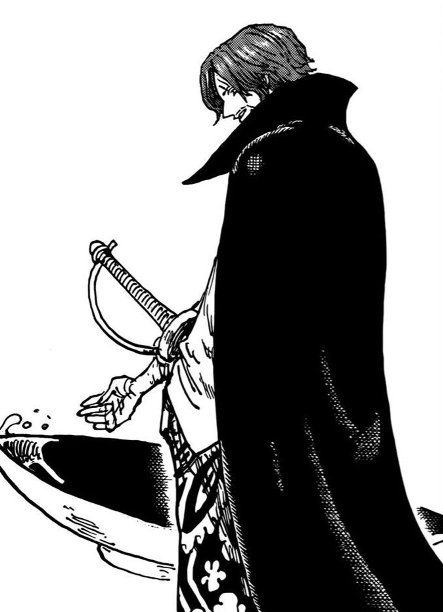 shanks from one piece manga