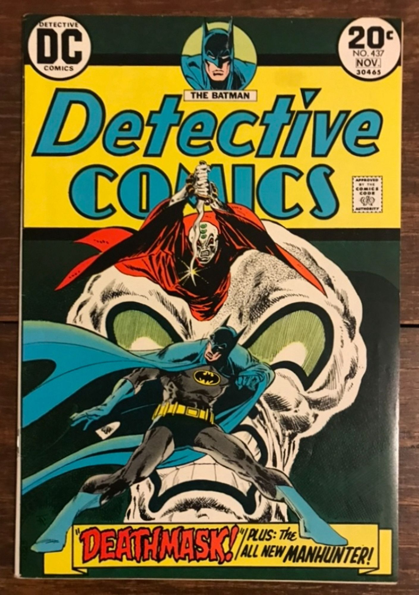 Detective Comics 437. Cover art by Jim Aparo