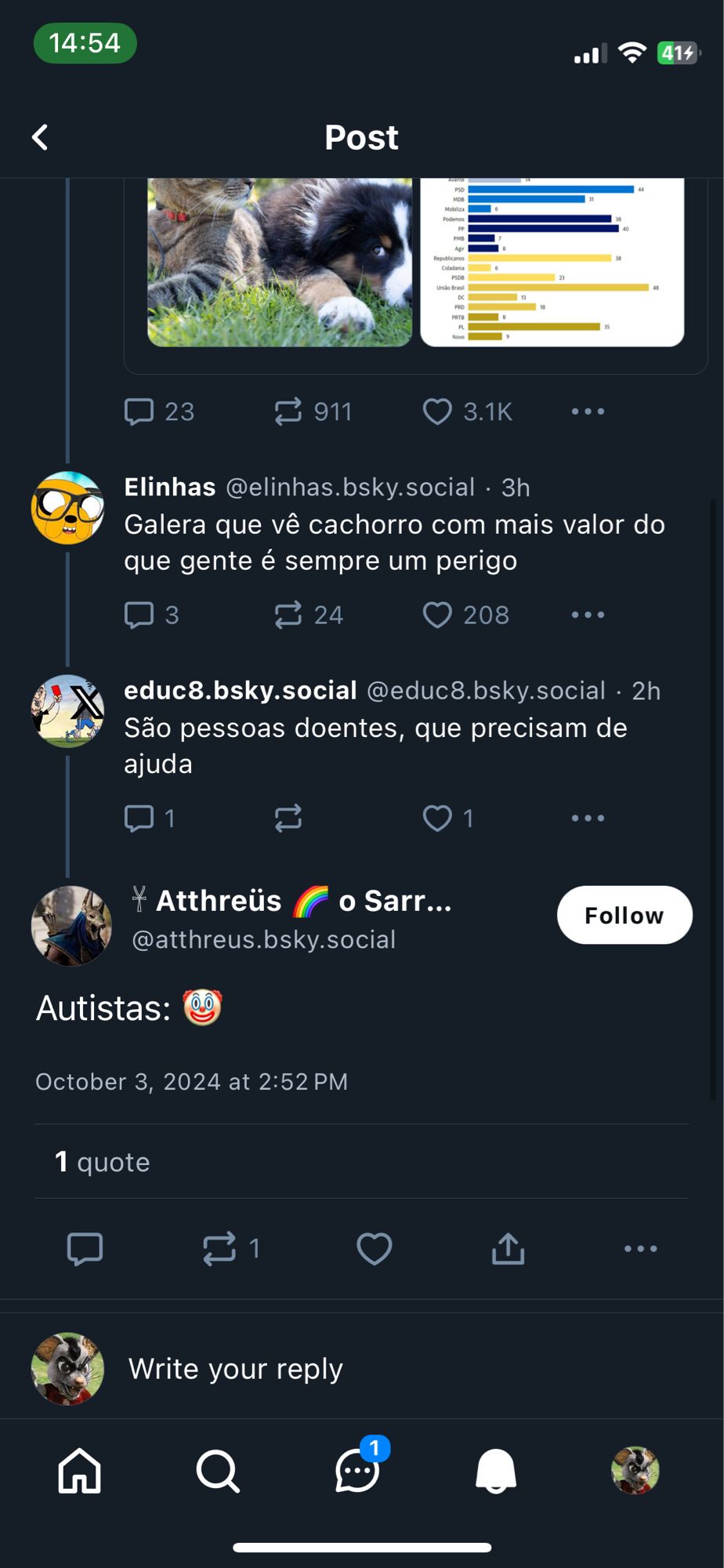 autistas: 🤡