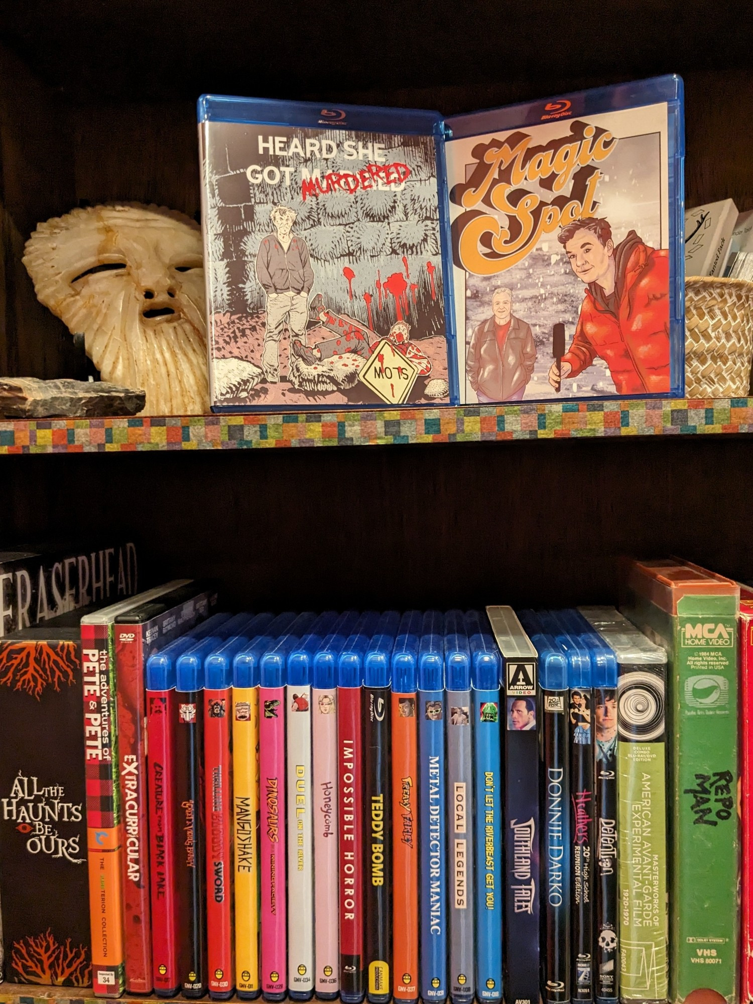 Some assorted movies, including recent additions of Magic Spot and Heard She Got Murdered