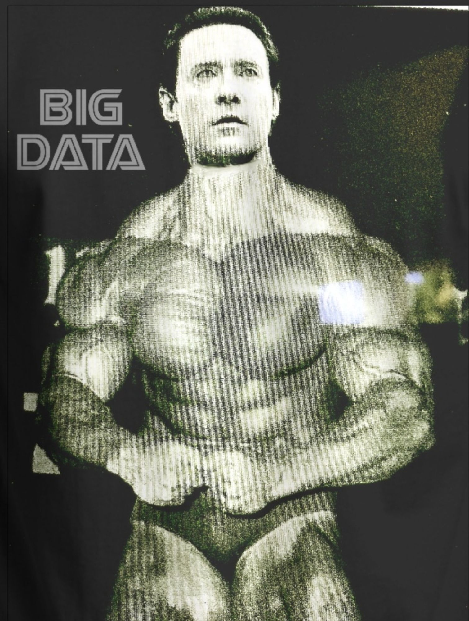 A swole Data from Star Trek and caption says Big Data.