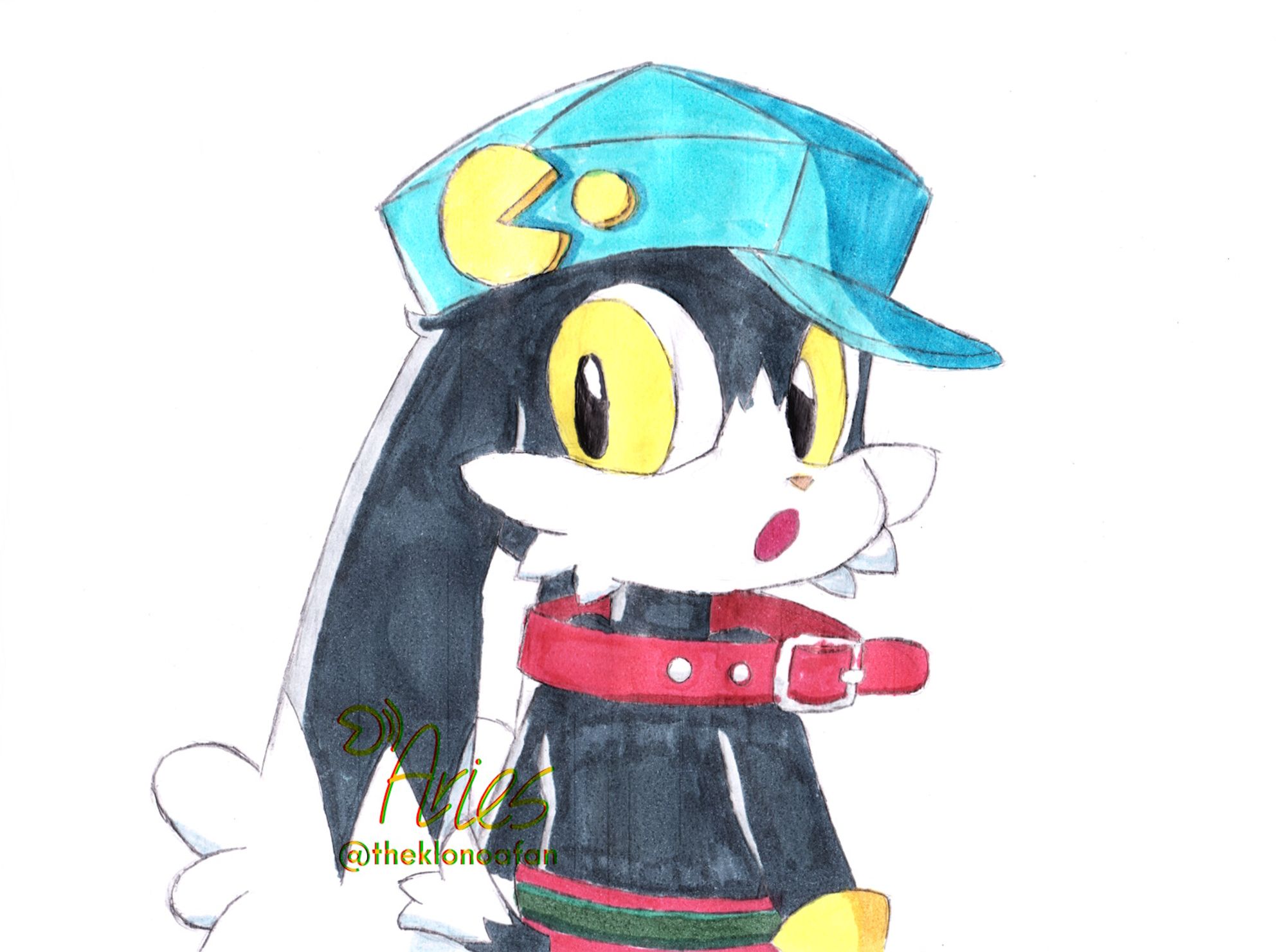 What is Klonoa looking at?