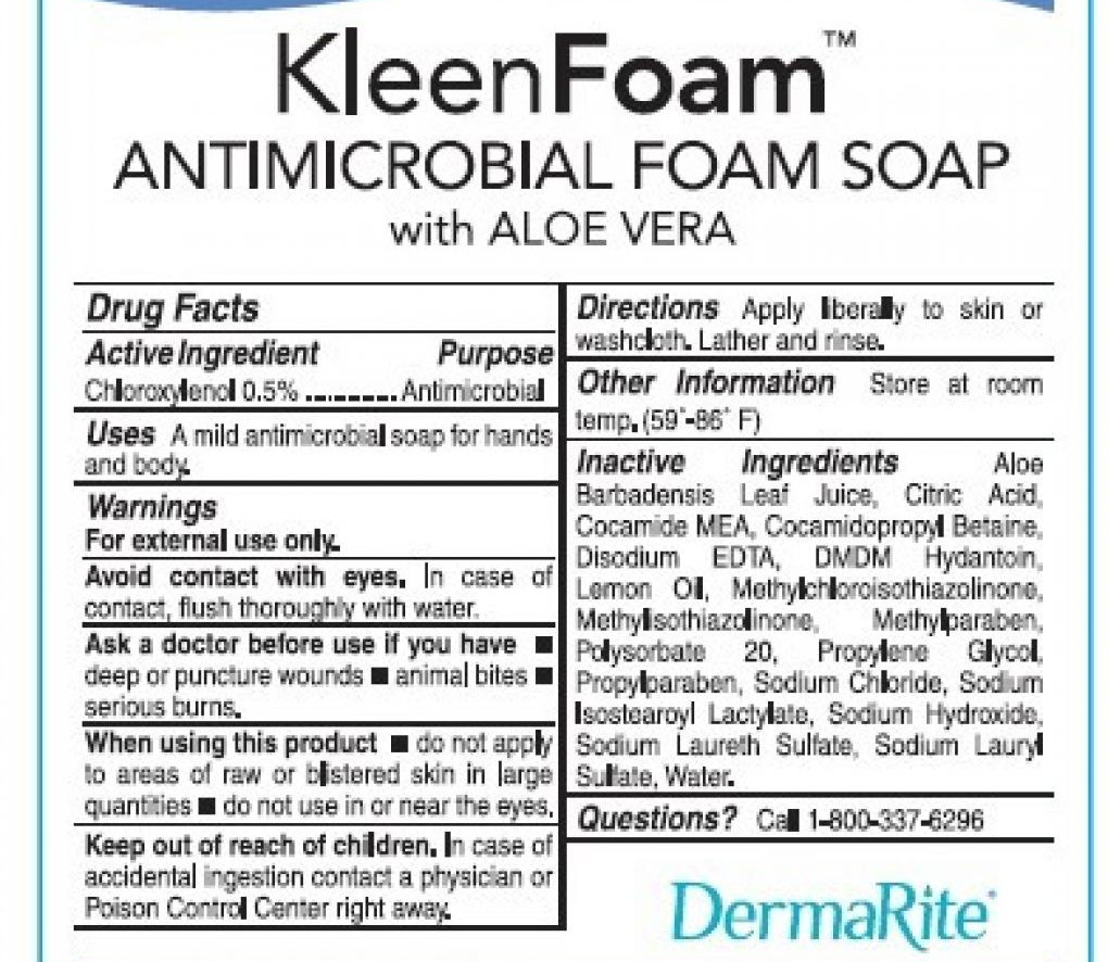 KleenFoam
ANTIMICROBIAL FOAM SOAP
with ALOE VERA