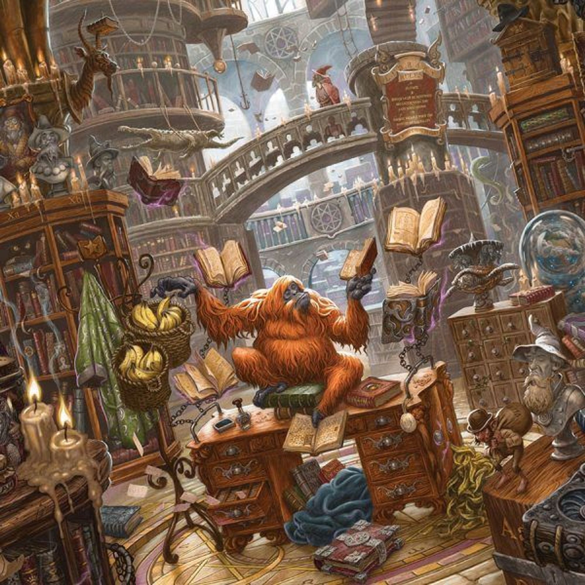 the diskworld librarian of unseen university