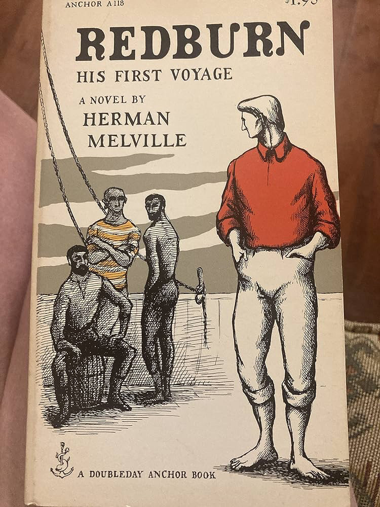 Edward Gorey cover of Herman Melville novella “Redburn”