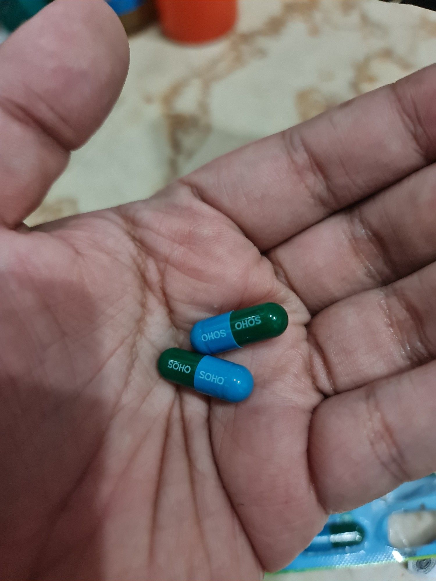 stomachache pills