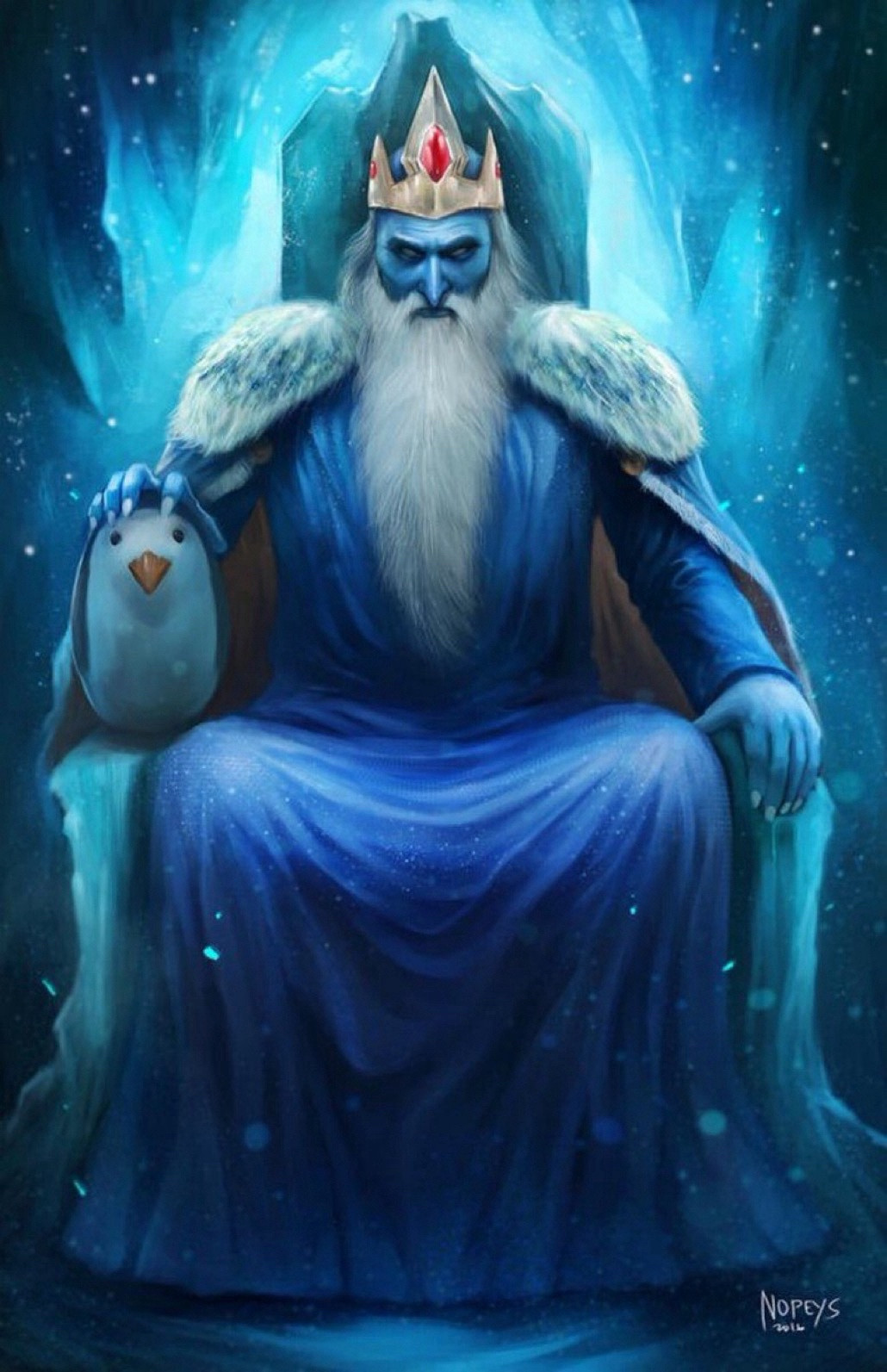 Cool ass picture of ice king from adventure time