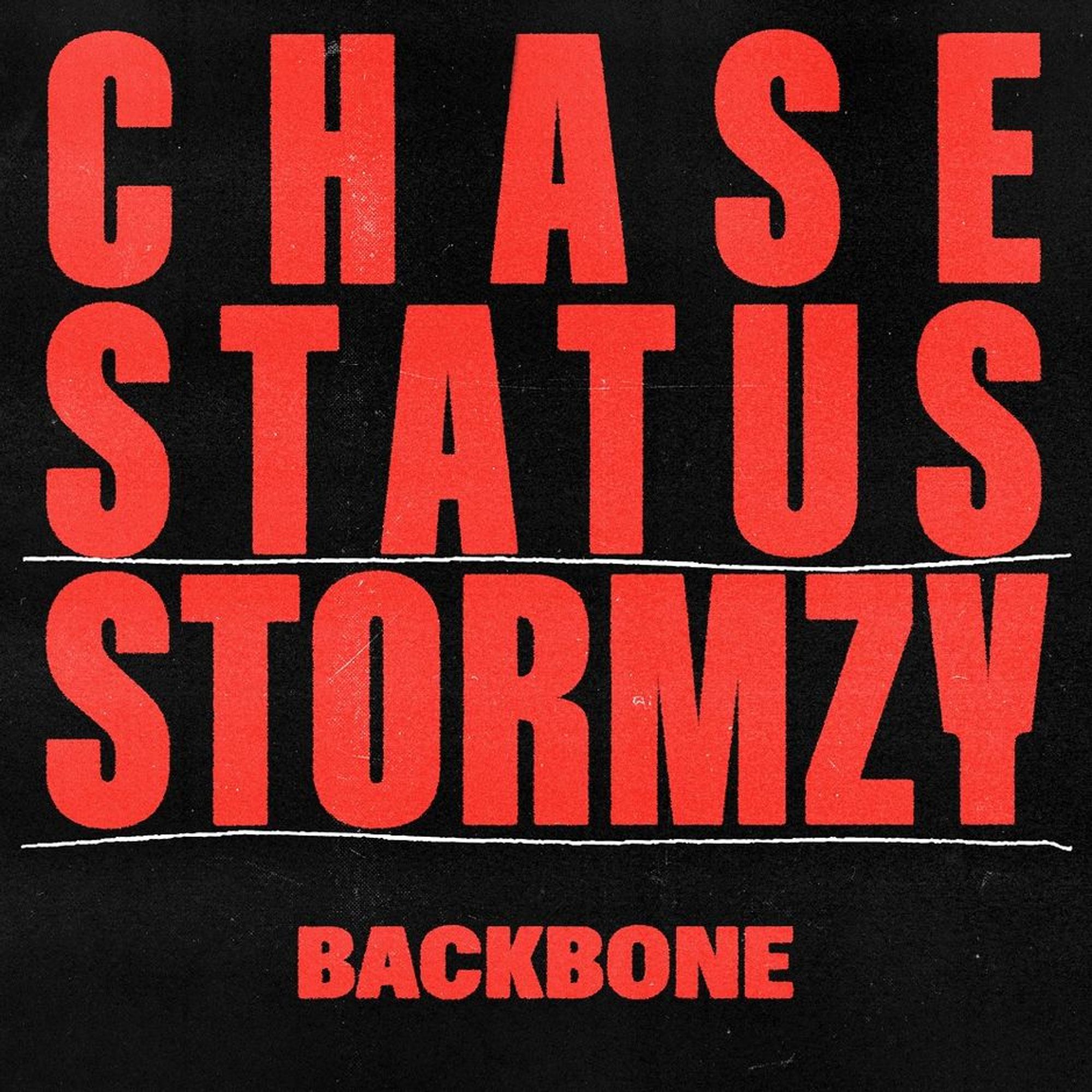 Album artwork for "BACKBONE" by Chase & Status x Stormzy