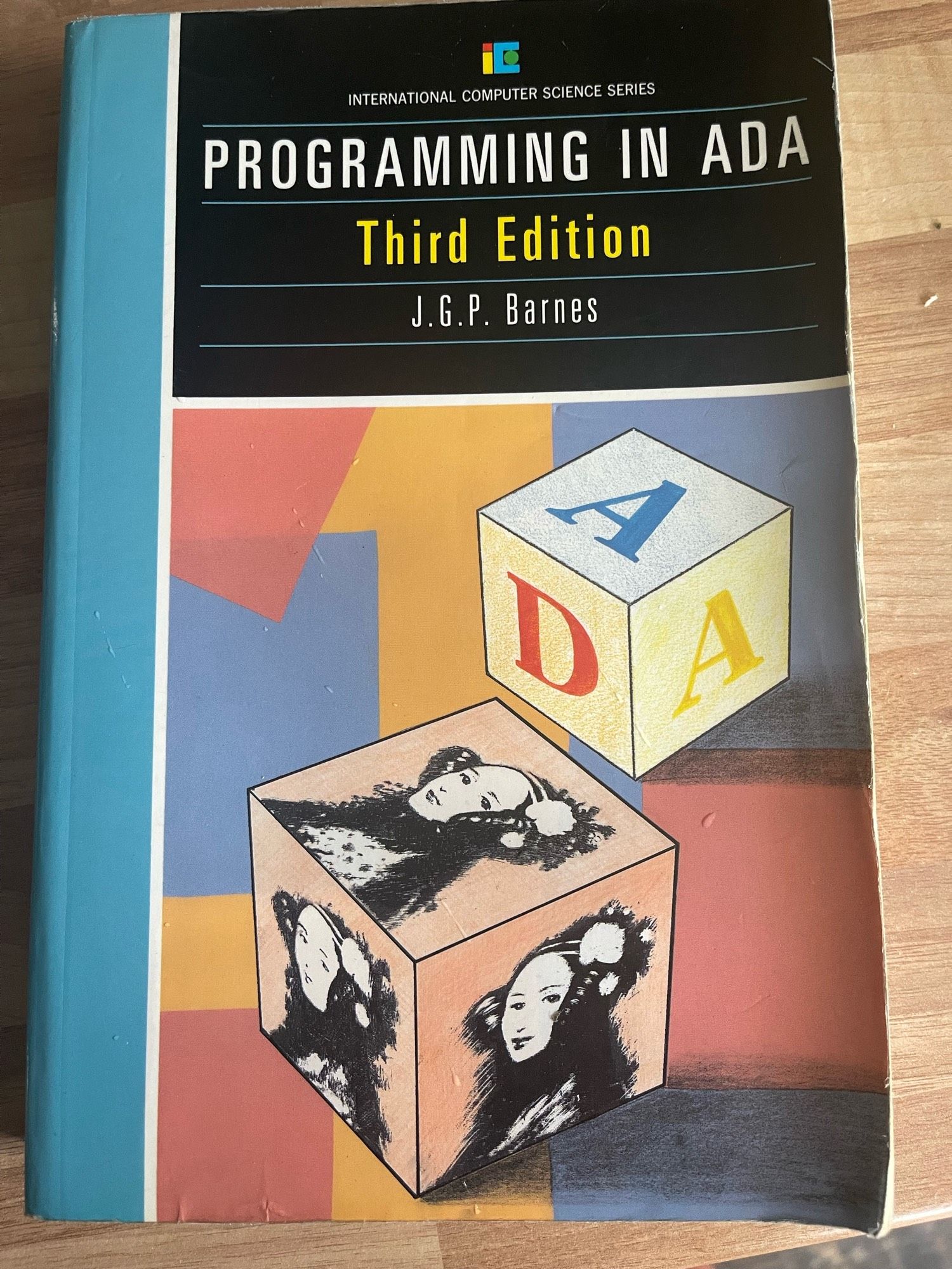 Photo of Programming In Ada by J.G.P. Barnes (3rd edition)