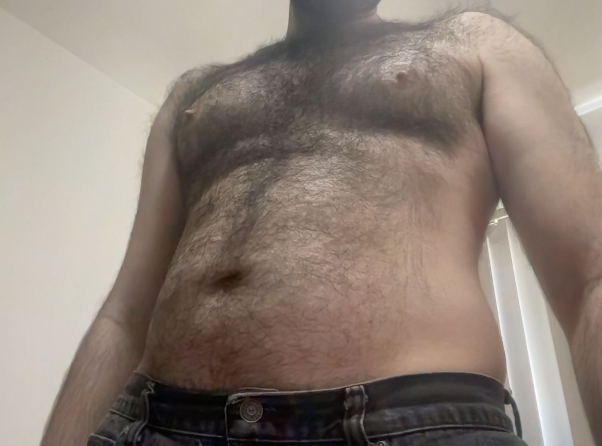 My very hairy belly