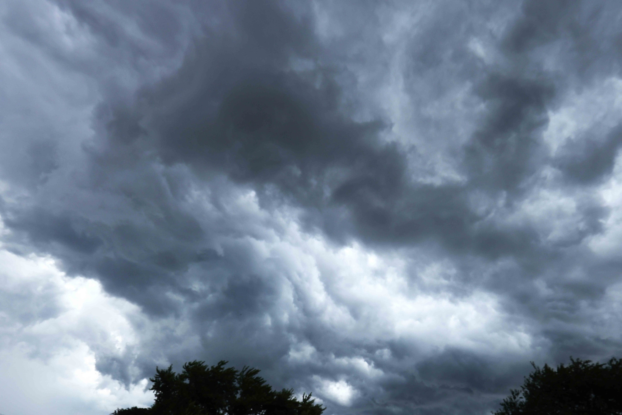 Lovely storm clouds saying it'll be a stormy night.