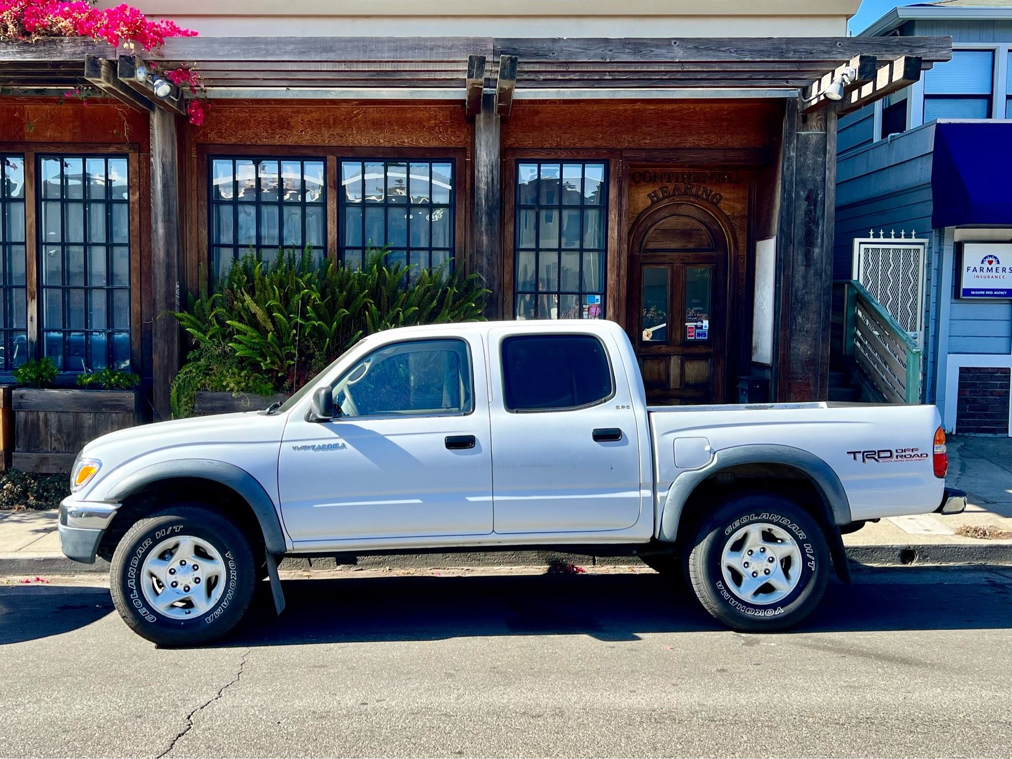 A first gen Toyota Tacoma double cab