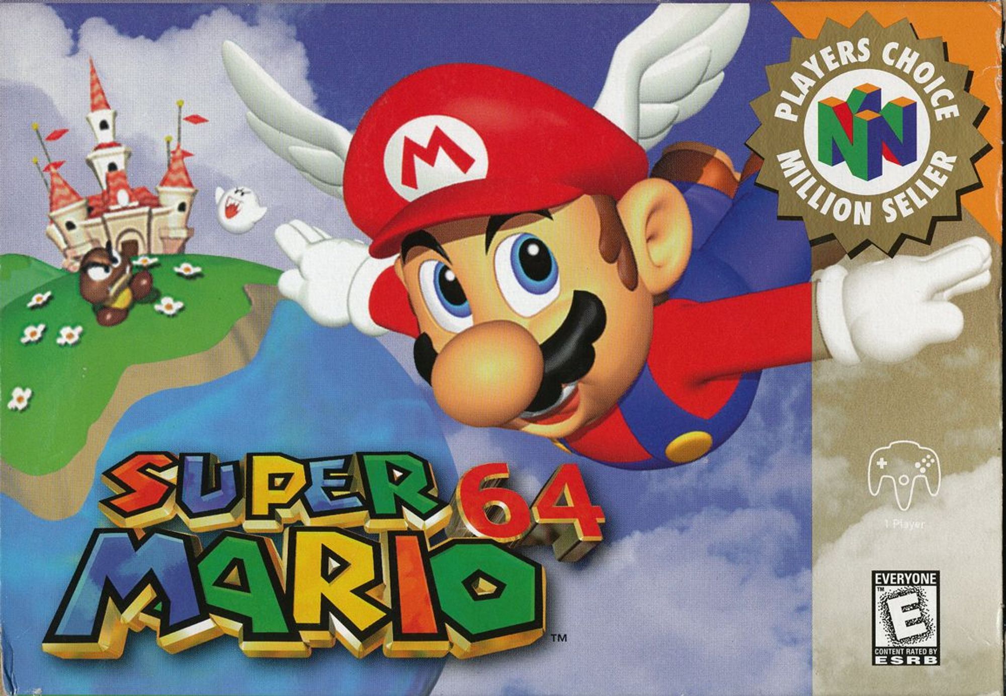 Super Mario 64, sorti en 1997