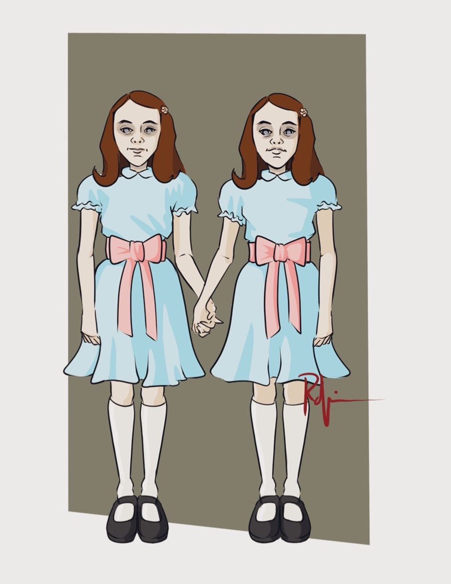 Twins from The Shining 