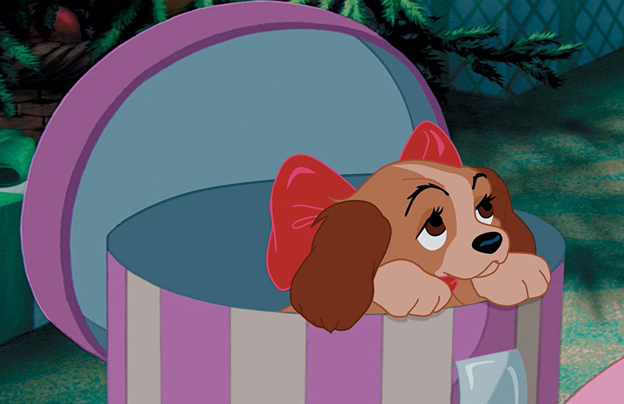 Lady from Lady and the Tramp as a puppy.