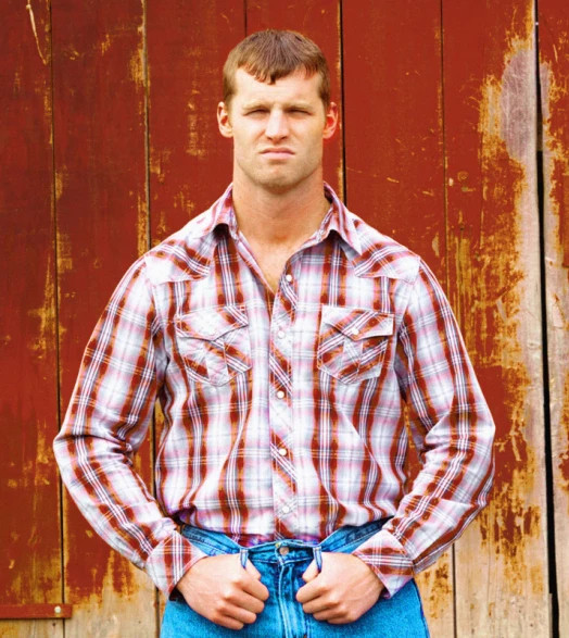 Jared Keeso as Wayne from the TV series Letterkenny.