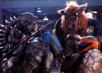 Tokka and Rahzar from TMNT II