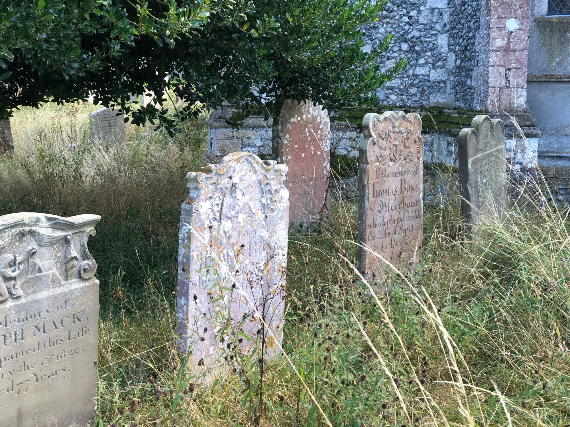 More carved headstones