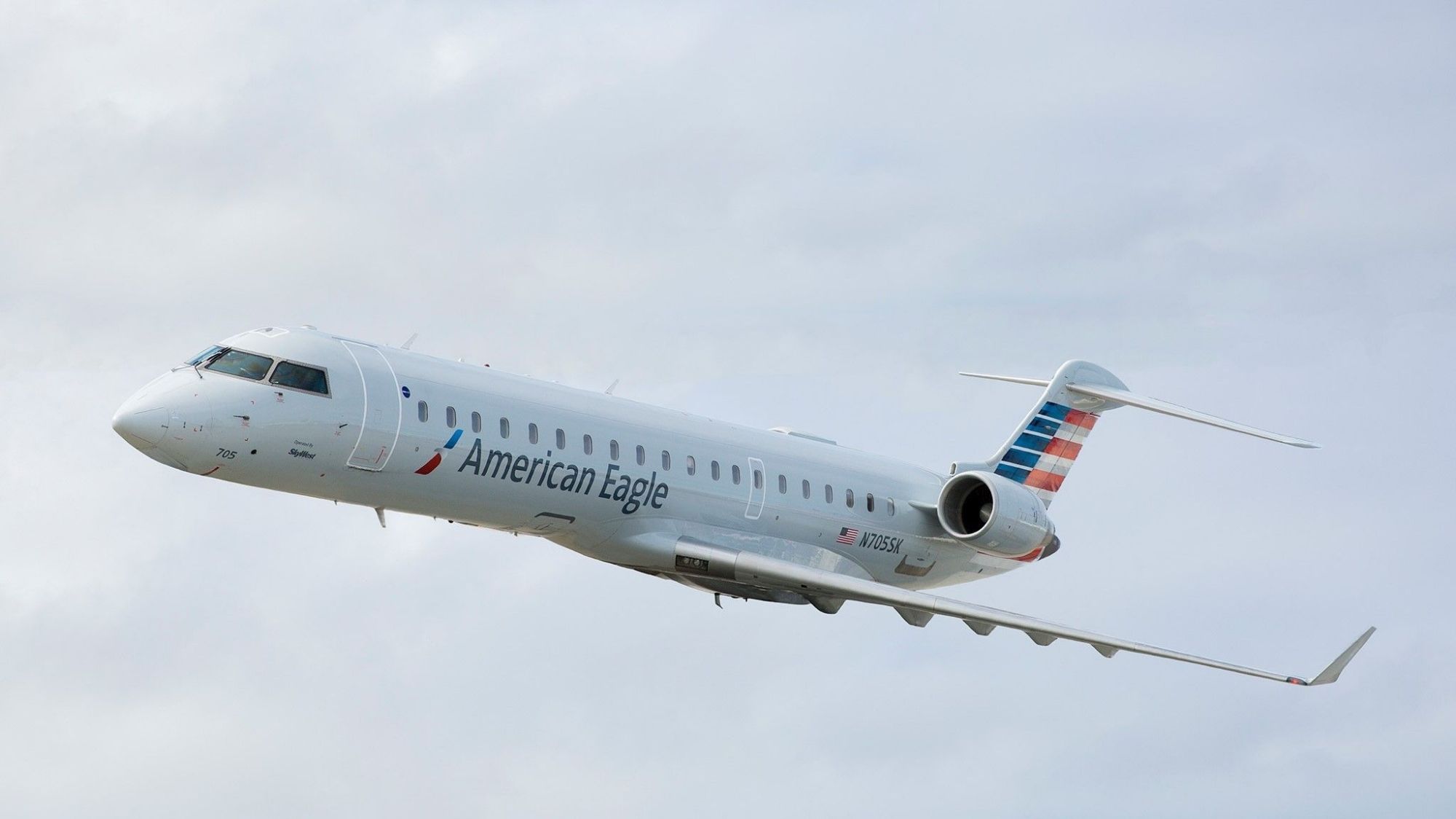 Bombardier CRJ700 airplane