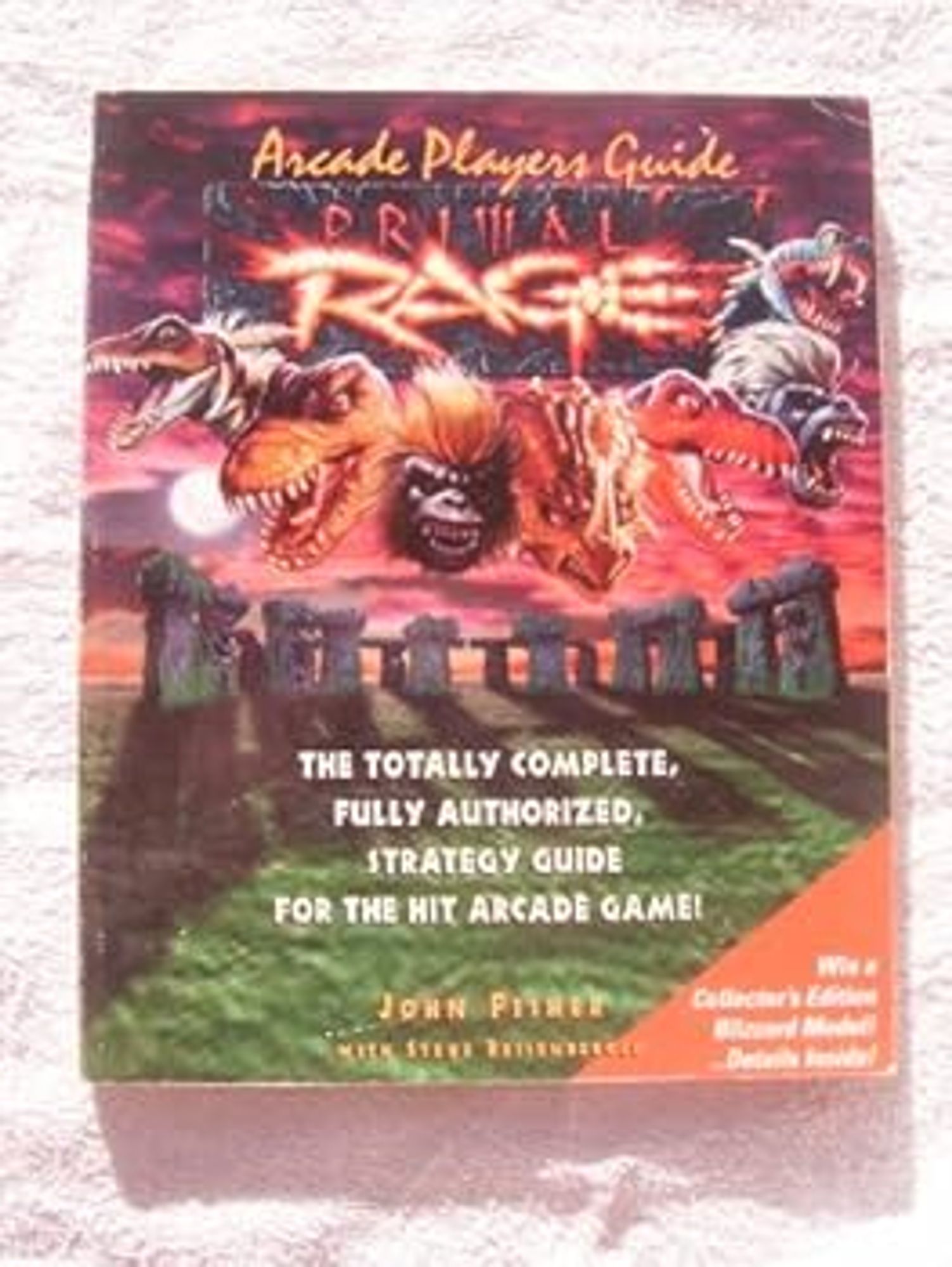 The TOTALLY COMPLETE FULLY AUTHORIZED STRATEGY GUIDE FOR PRIMAL RAGE!!