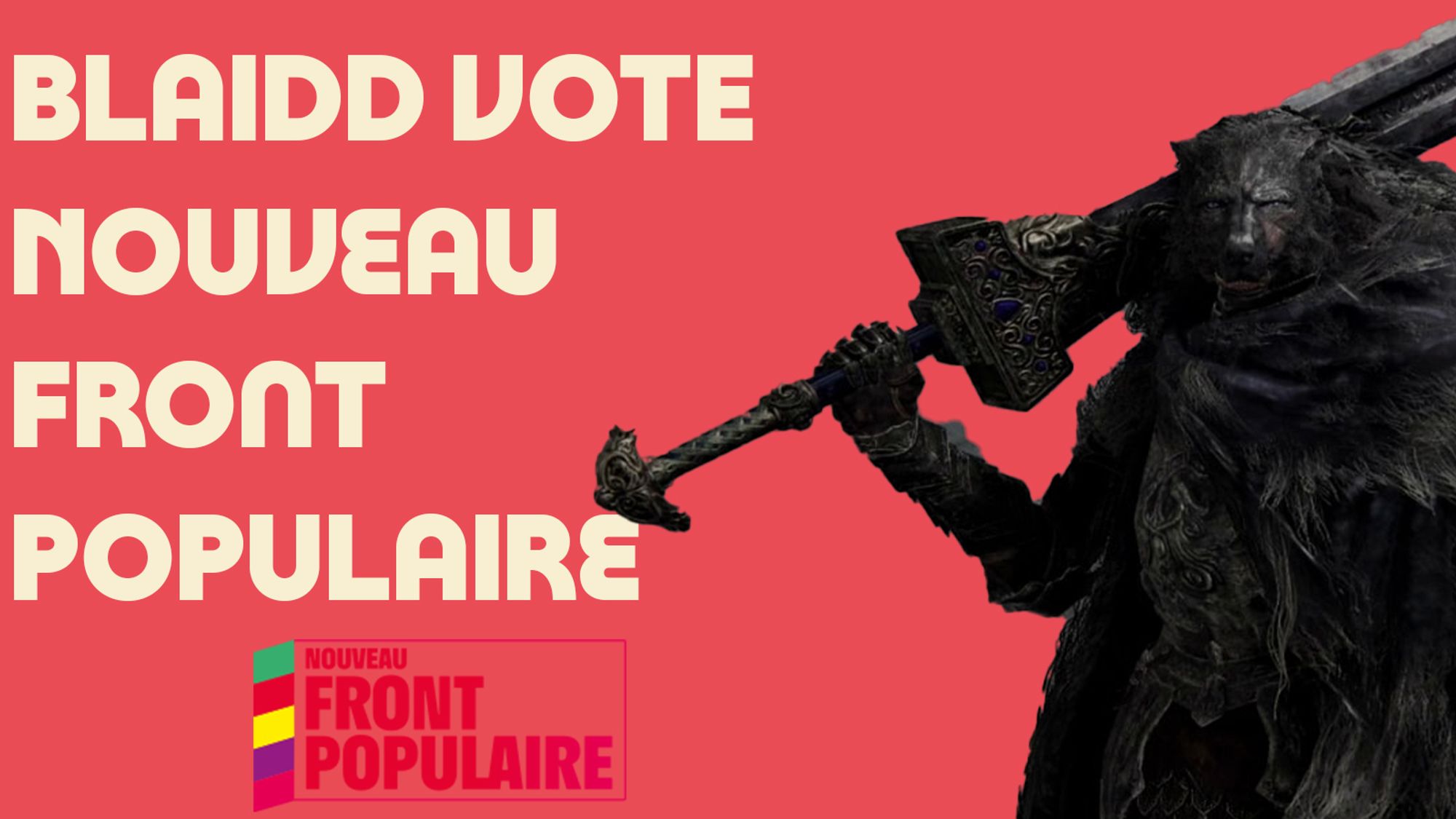 Blaidd Vote Nouveau front Populaire