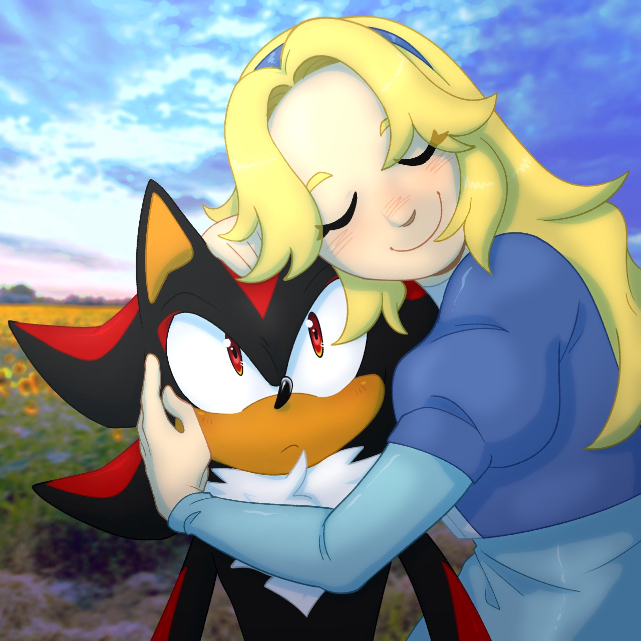 maria holding shadow close