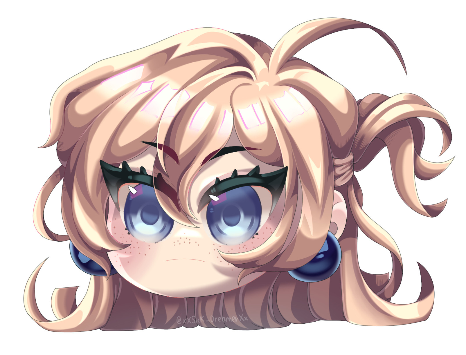 chibi anime head