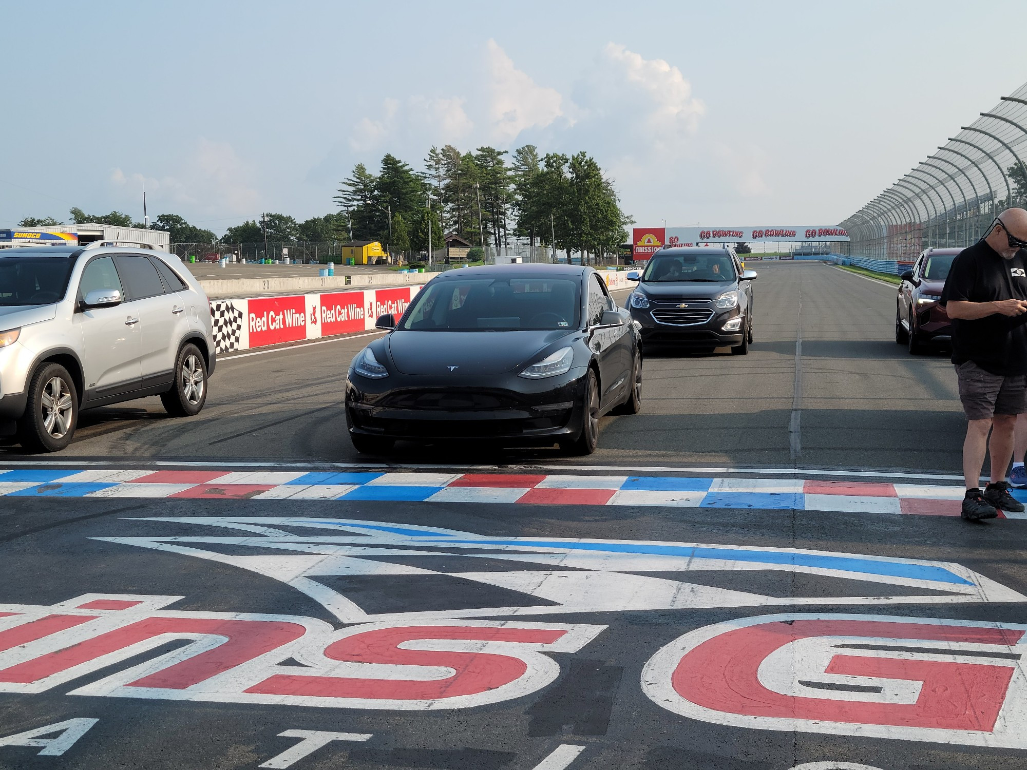 Tesla Model 3 @ Watkins Glen International 