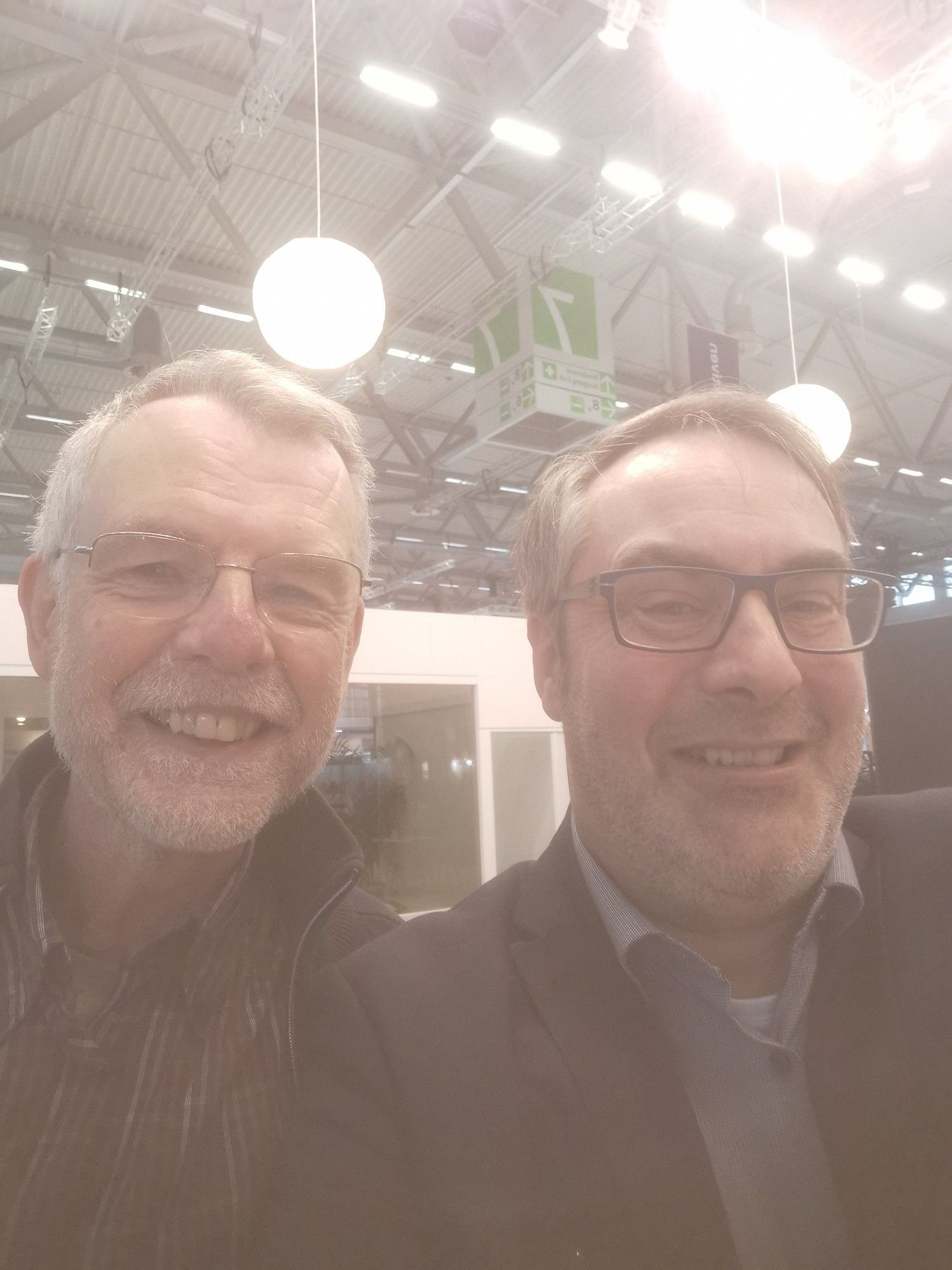 Foto von Michael Drabe und Erik Grundmann