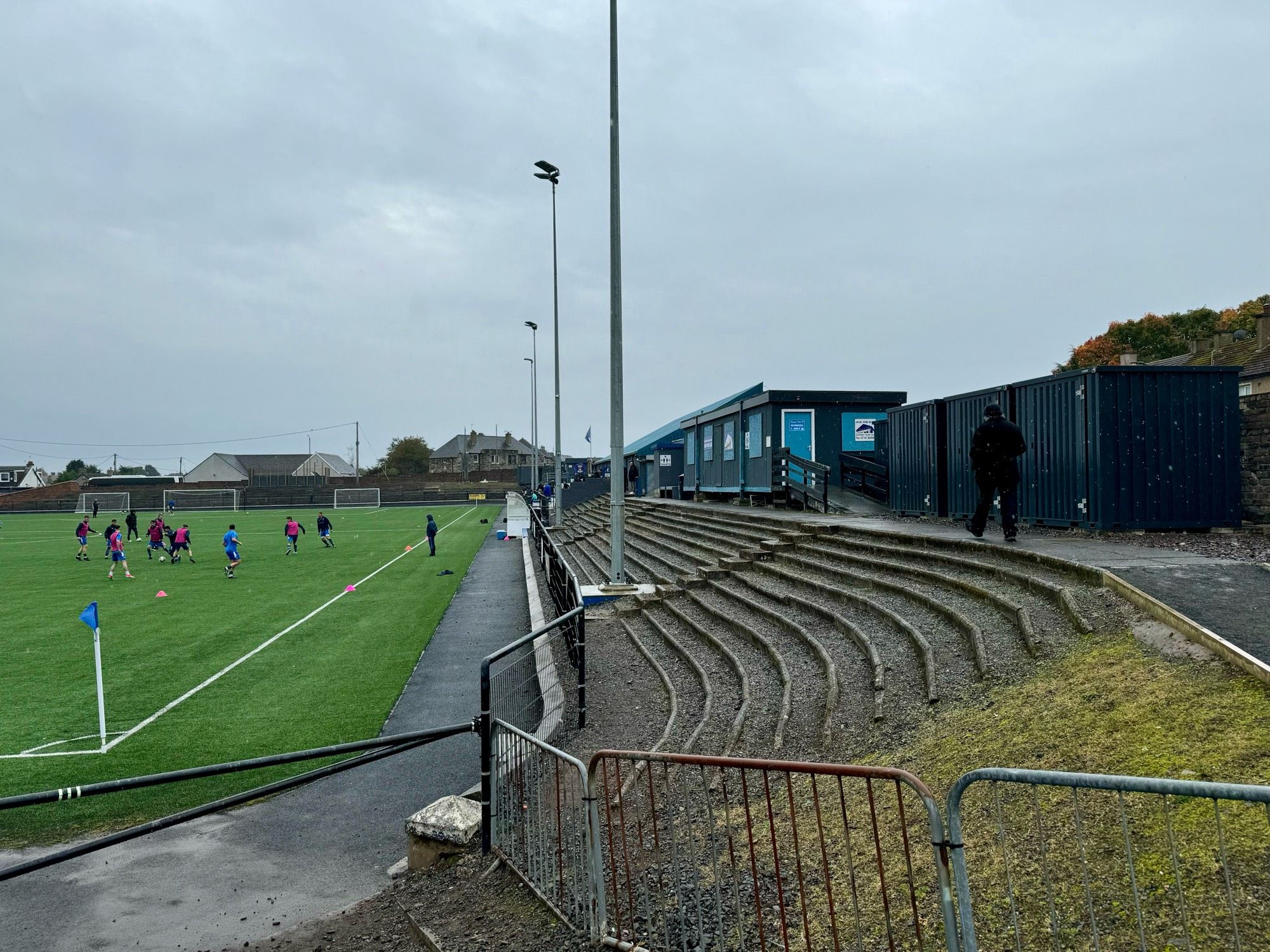 Inside Newtown Park.