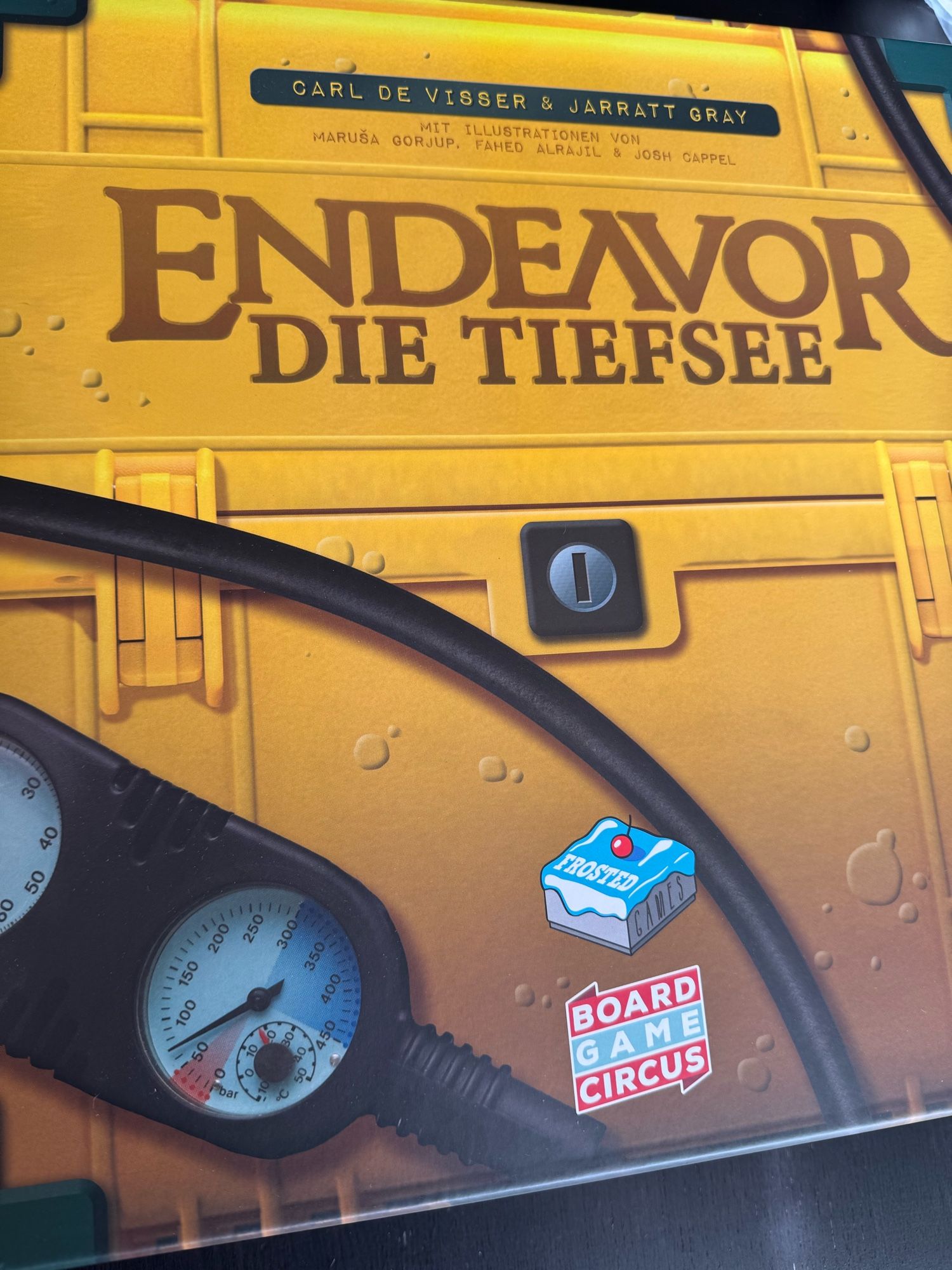 Hülle von Endeavor Die Tiefsee