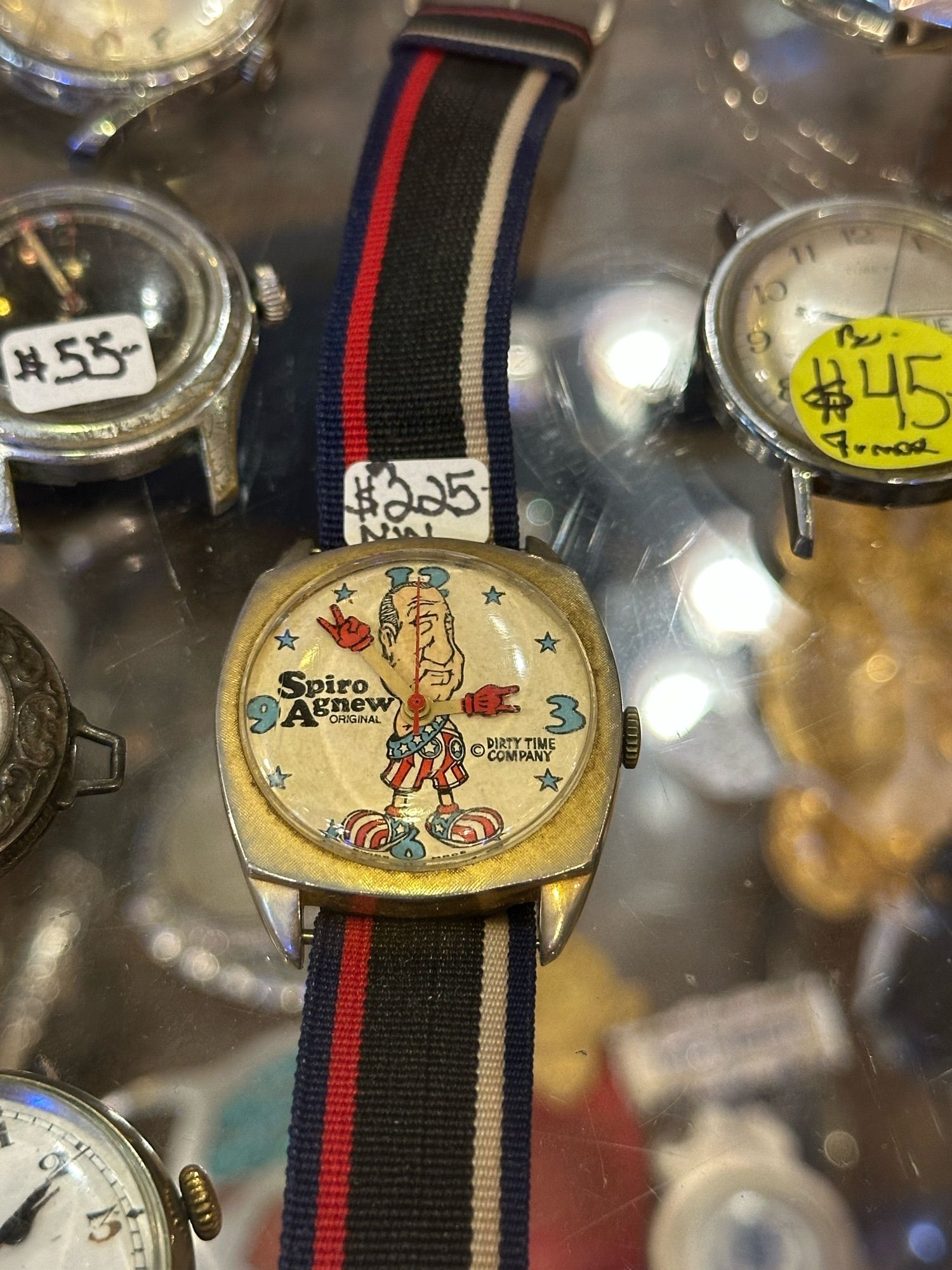 Spiro Agnew collectible watch