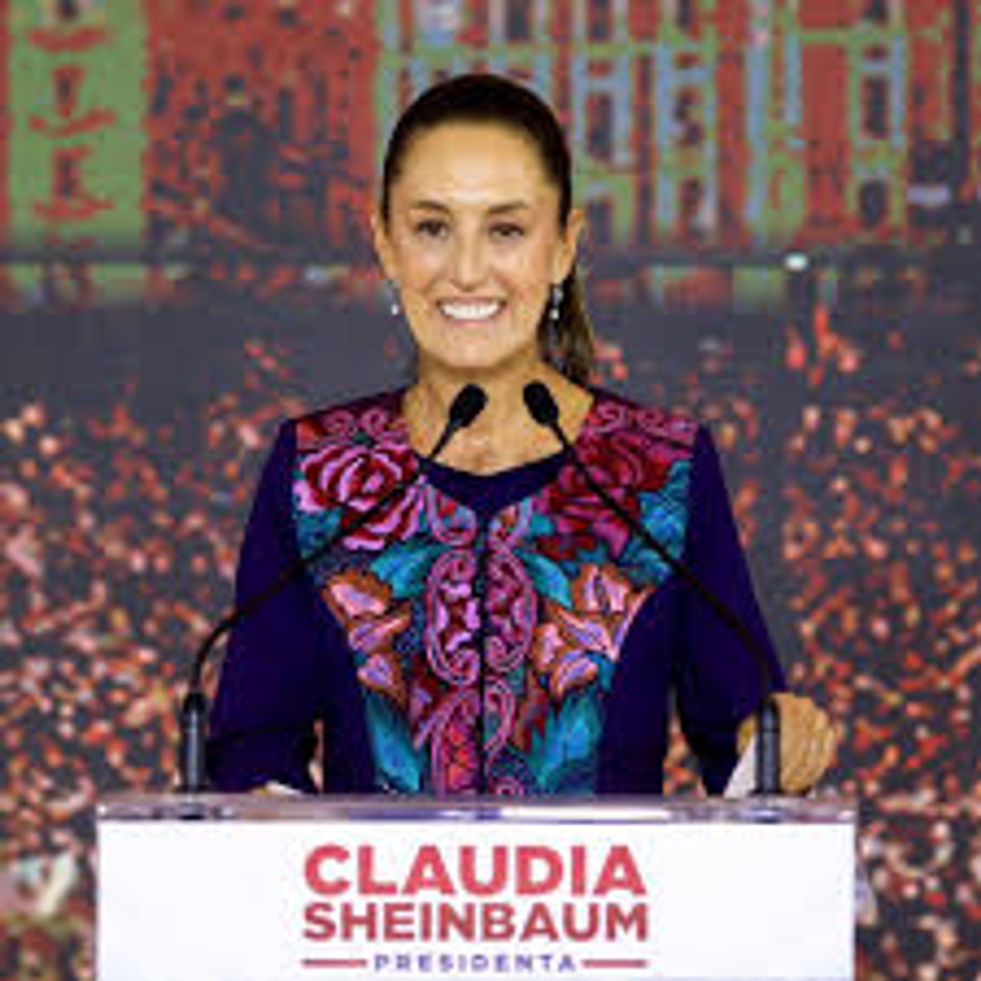 foto de Claudia Sheinbaum, presidente do méxico