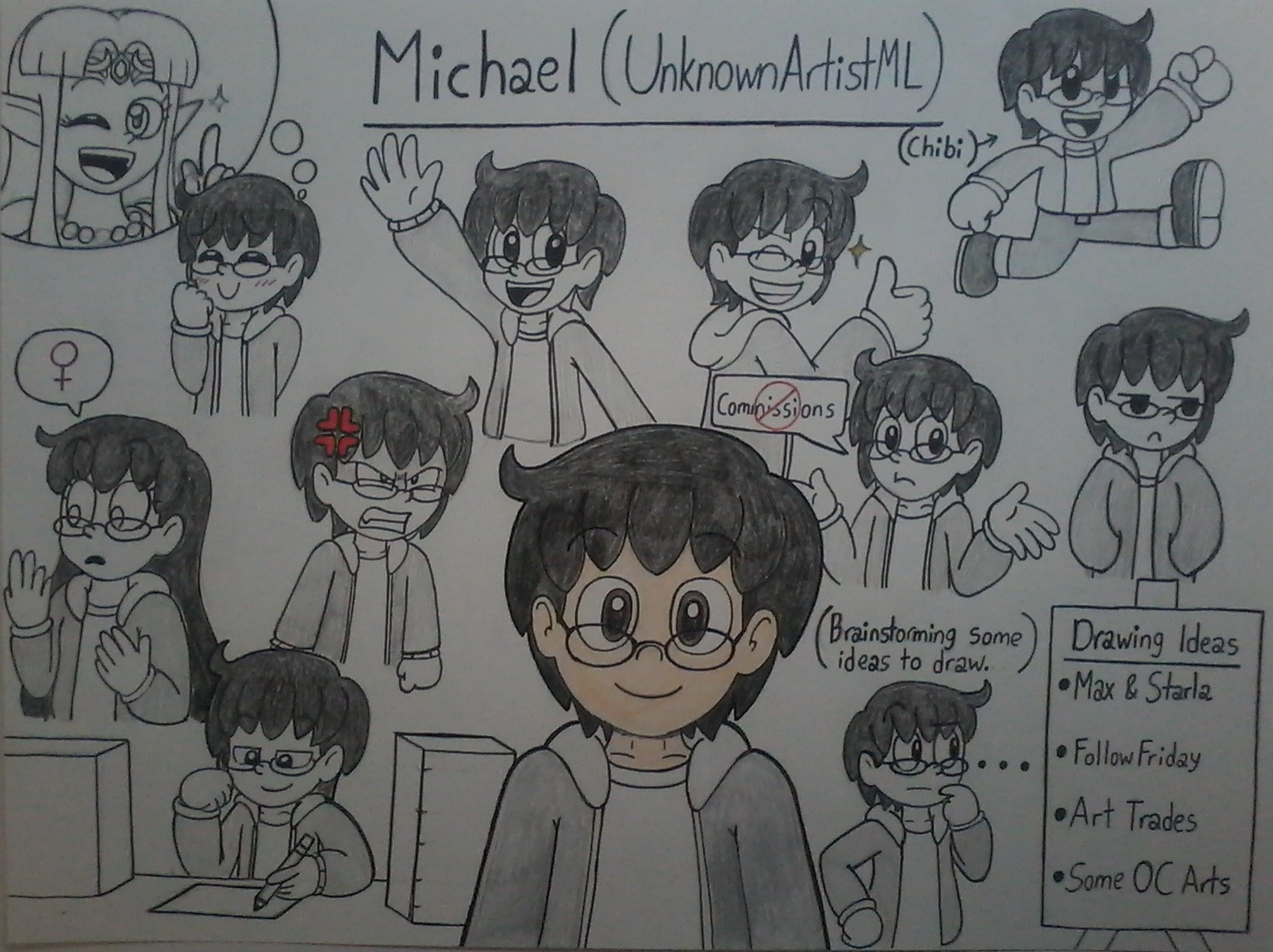 Art of a artist: Michael, my Sona.